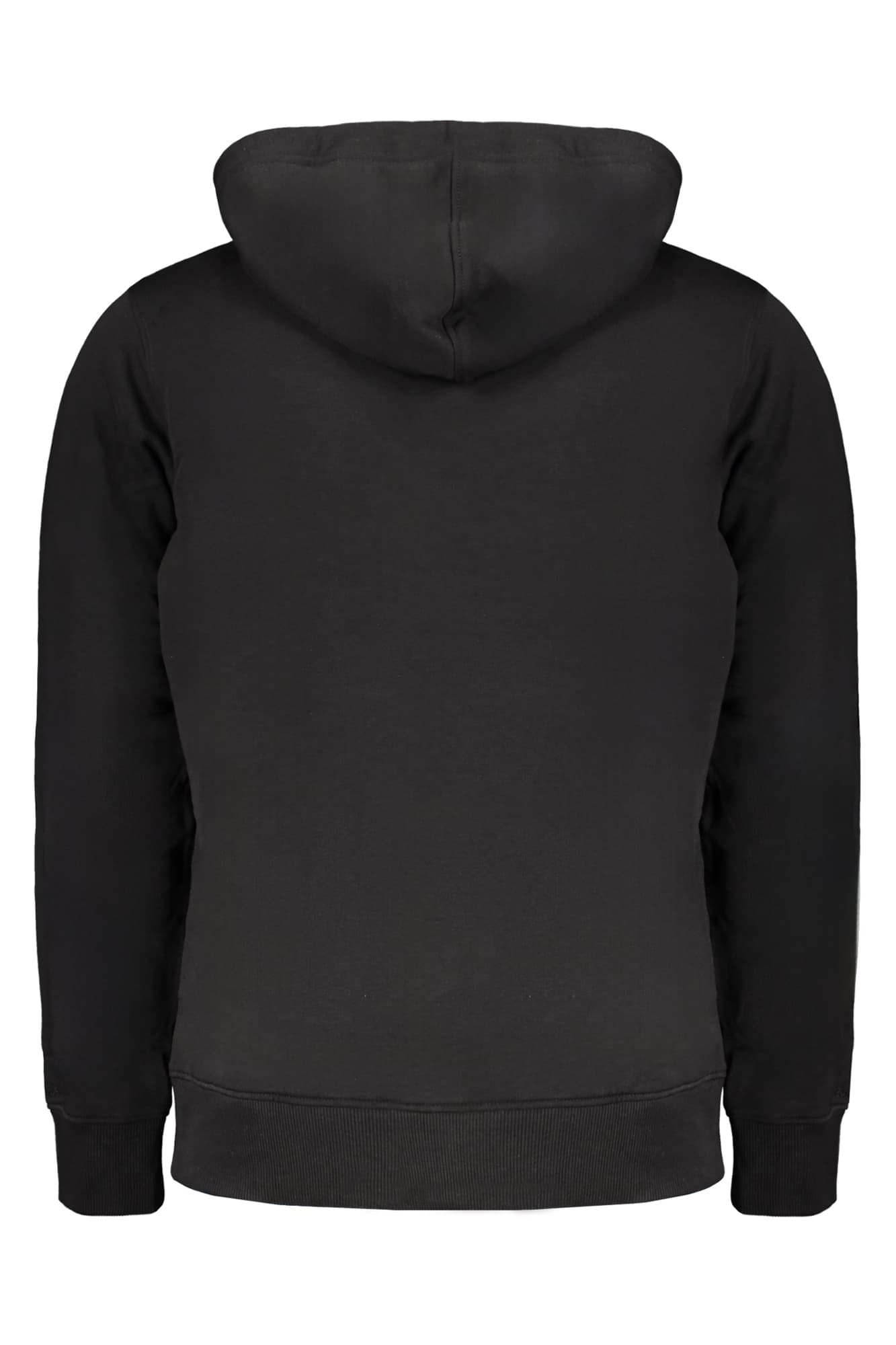 CALVIN KLEIN FELPA SENZA ZIP UOMO NERO - Miniatura 2