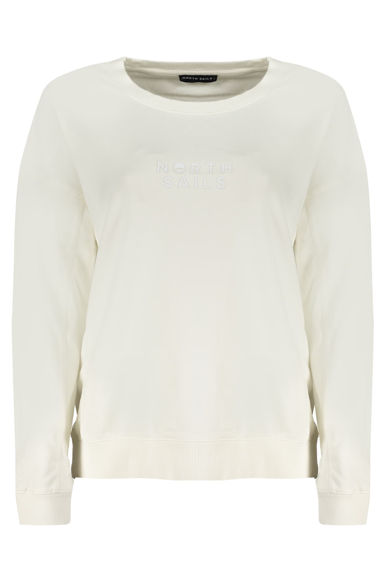 NORTH SAILS FELPA SENZA ZIP DONNA BIANCO - Immagine 1