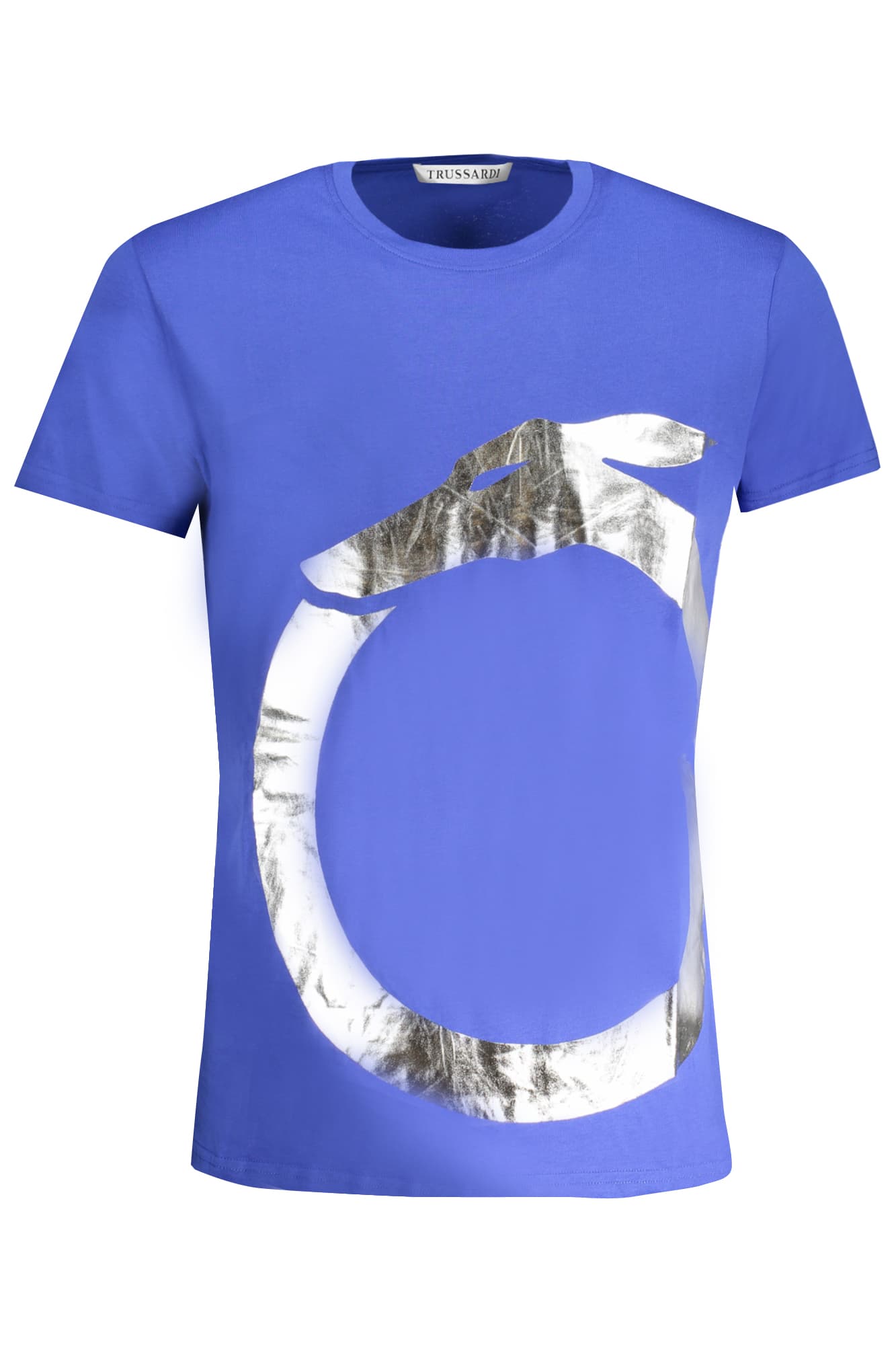 TRUSSARDI T-SHIRT MANICHE CORTE UOMO BLU - Immagine 1
