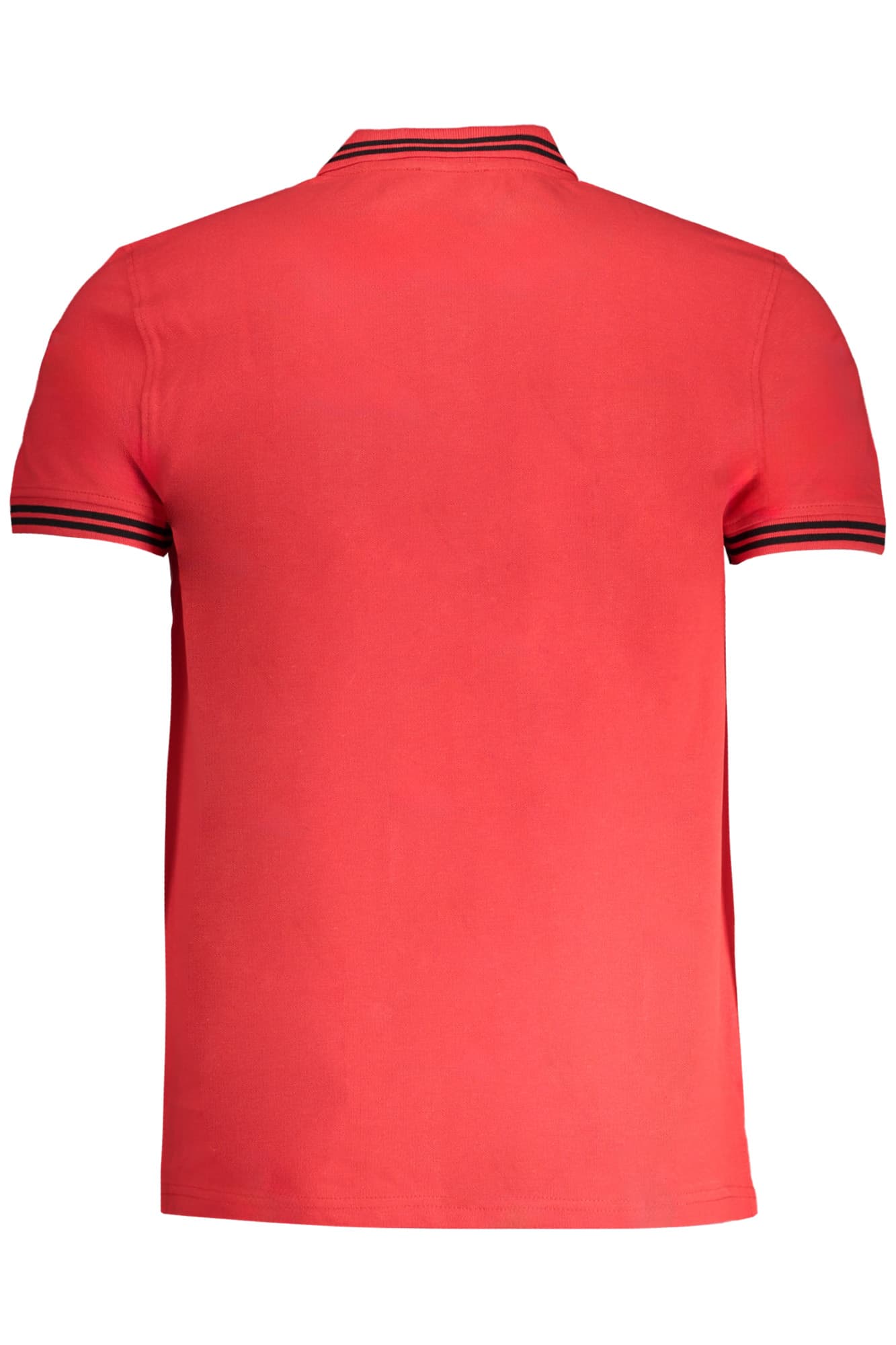 CAVALLI CLASS POLO MANICHE CORTE UOMO ROSSO - Miniatura 2