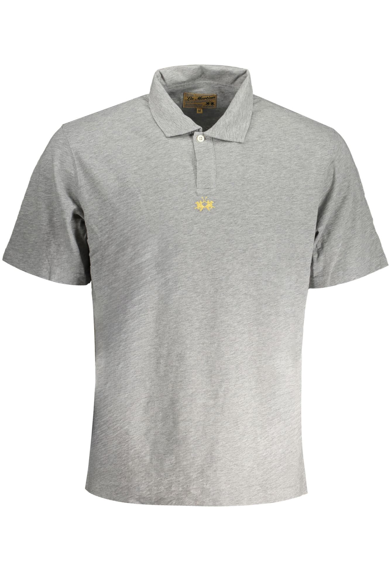 LA MARTINA POLO MANICHE CORTE UOMO GRIGIO