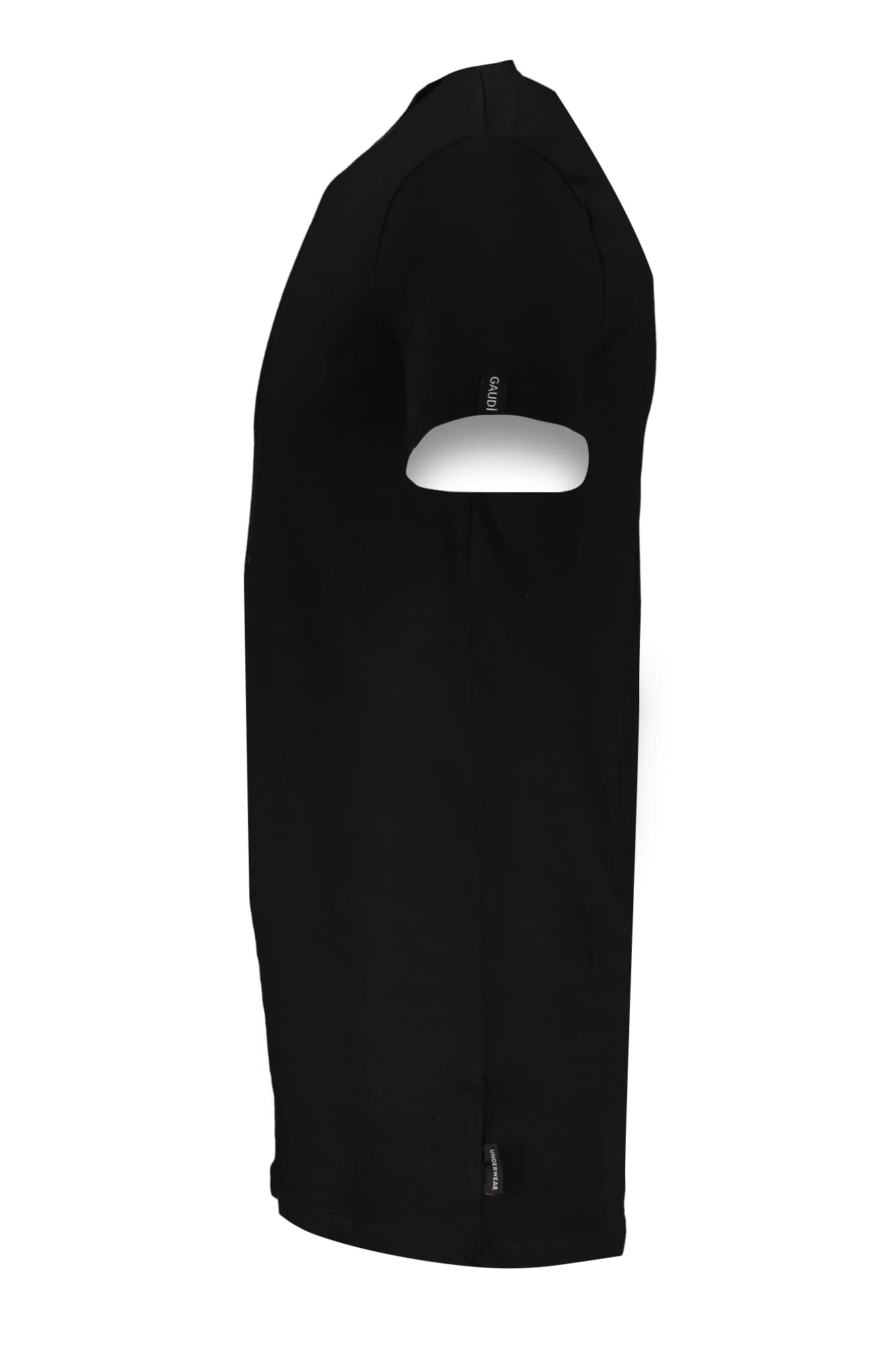 GAUDÌ T-SHIRT MANICHE CORTE UOMO NERO - Miniatura 3
