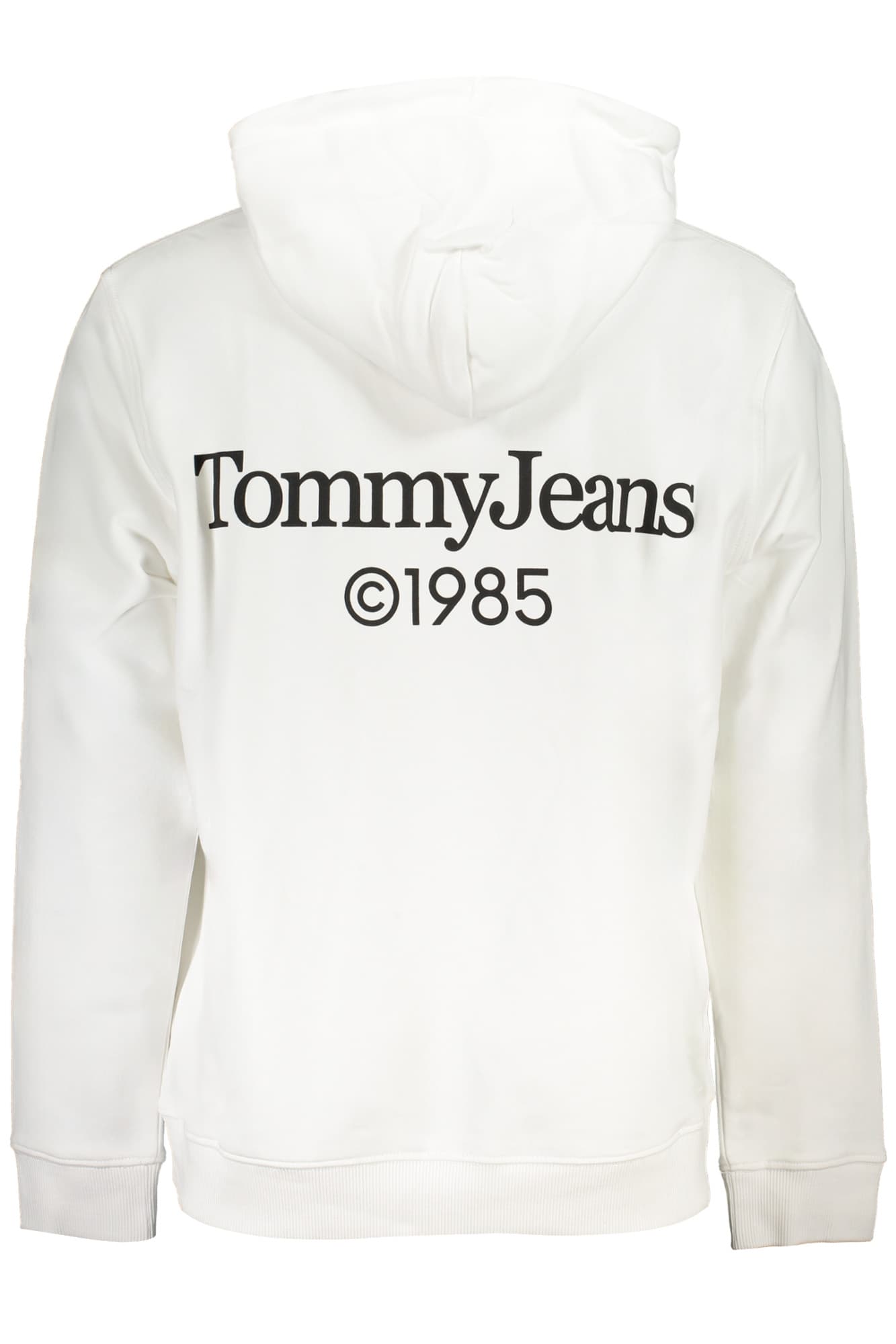TOMMY HILFIGER FELPA SENZA ZIP UOMO BIANCO - Miniatura 2
