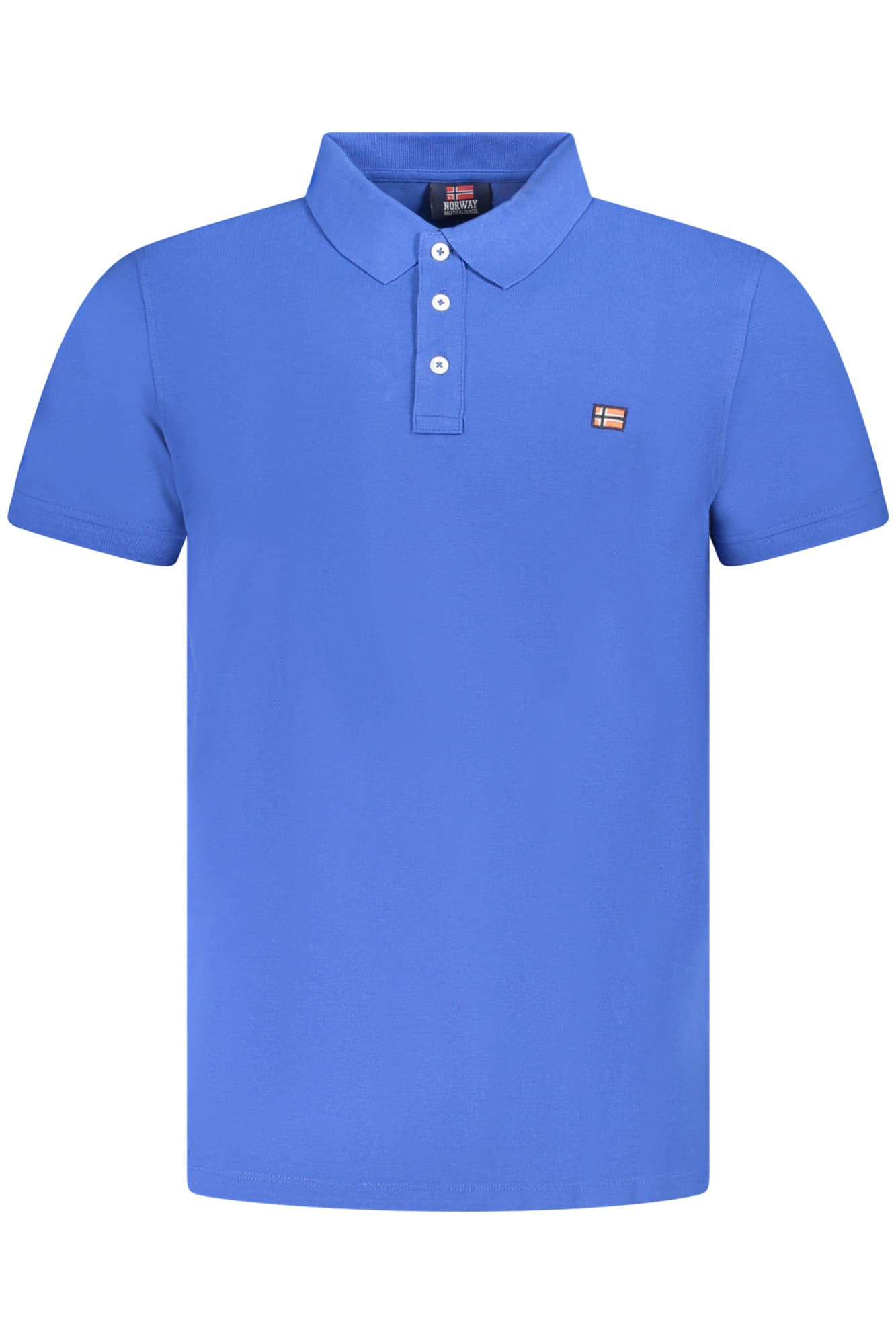 NORWAY 1963 POLO MANICHE CORTE UOMO BLU