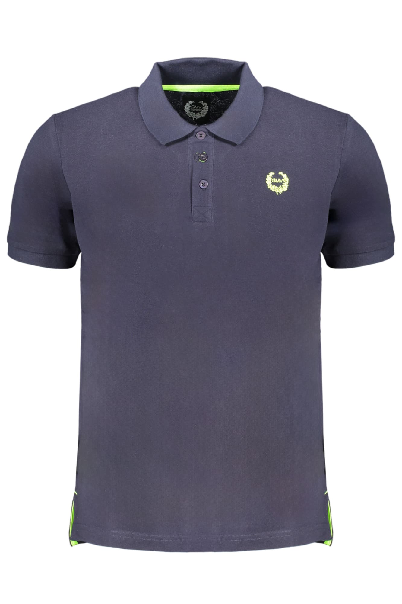 GIAN MARCO VENTURI POLO MANICHE CORTE UOMO BLU