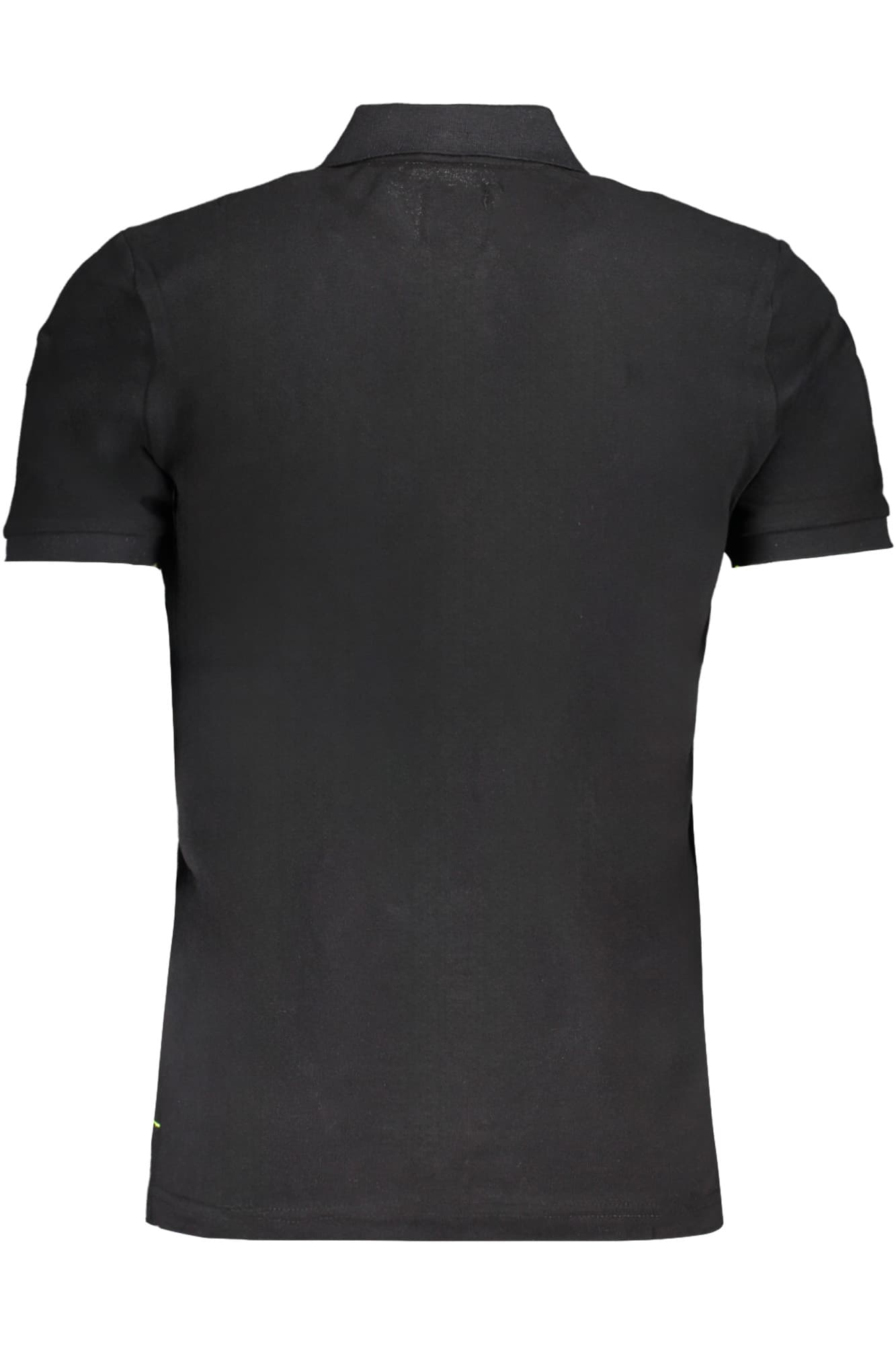GIAN MARCO VENTURI POLO MANICHE CORTE UOMO NERO - Miniatura 2