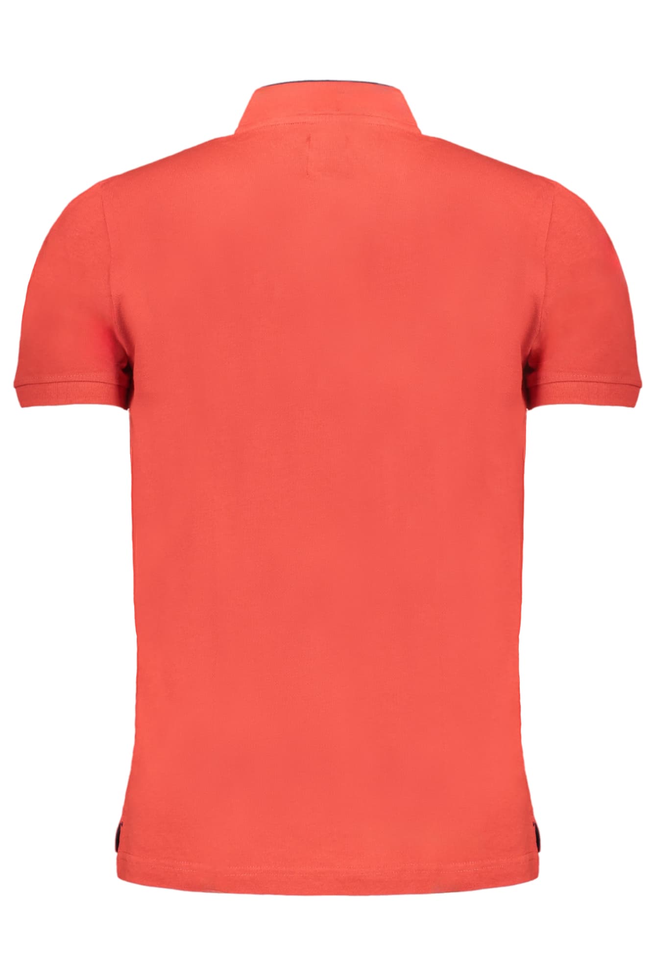 GIAN MARCO VENTURI POLO MANICHE CORTE UOMO ROSSO - Miniatura 2