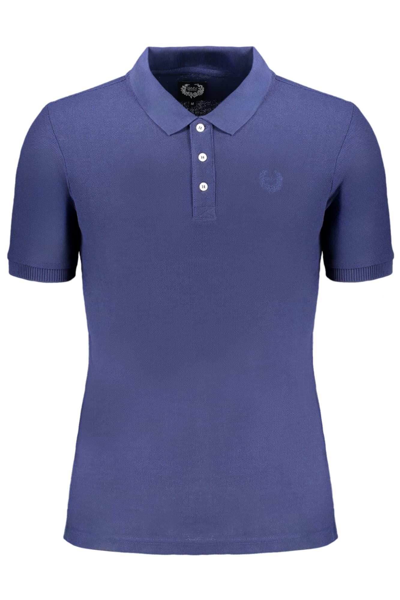 GIAN MARCO VENTURI POLO MANICHE CORTE UOMO BLU