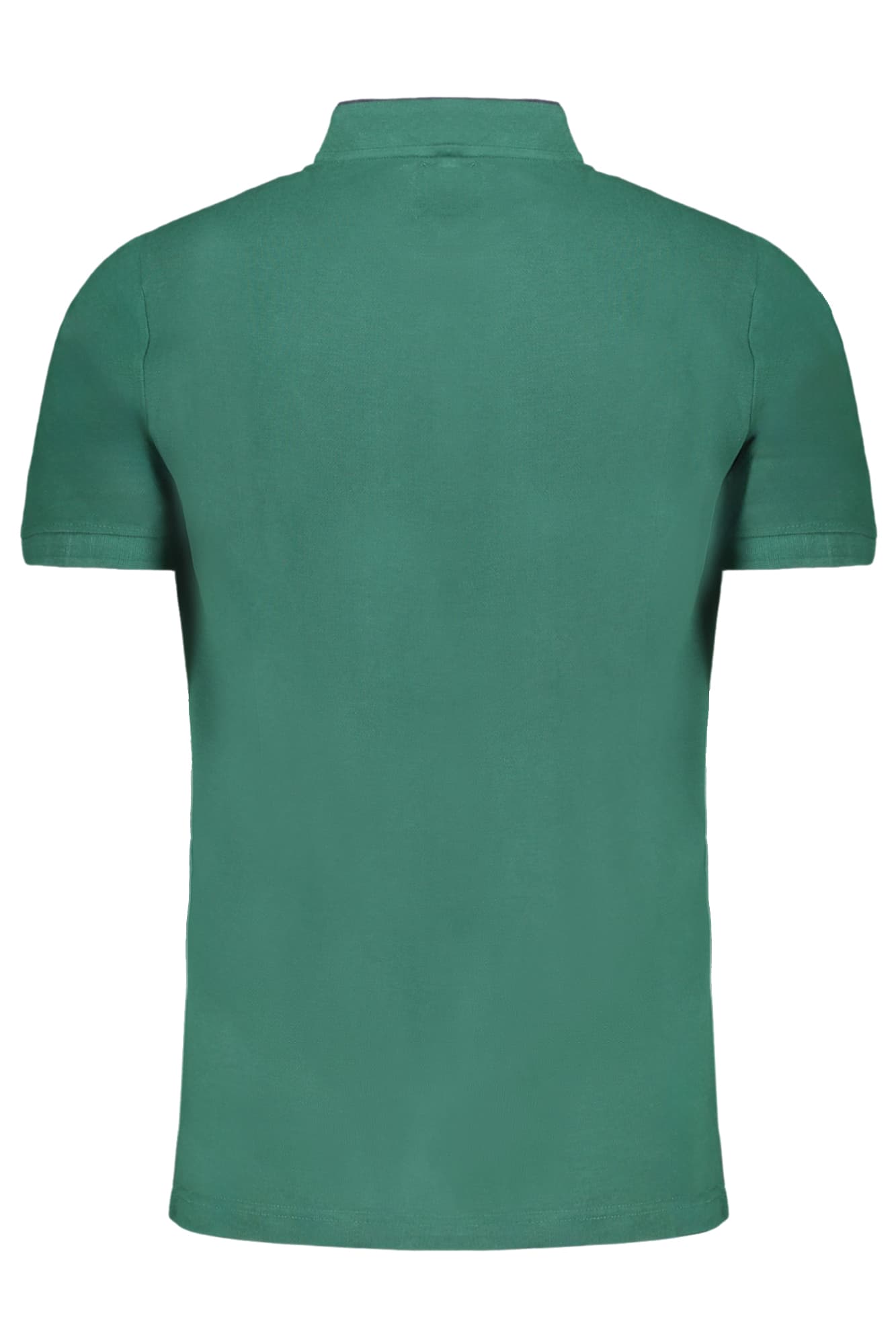 GIAN MARCO VENTURI POLO MANICHE CORTE UOMO VERDE - Miniatura 2