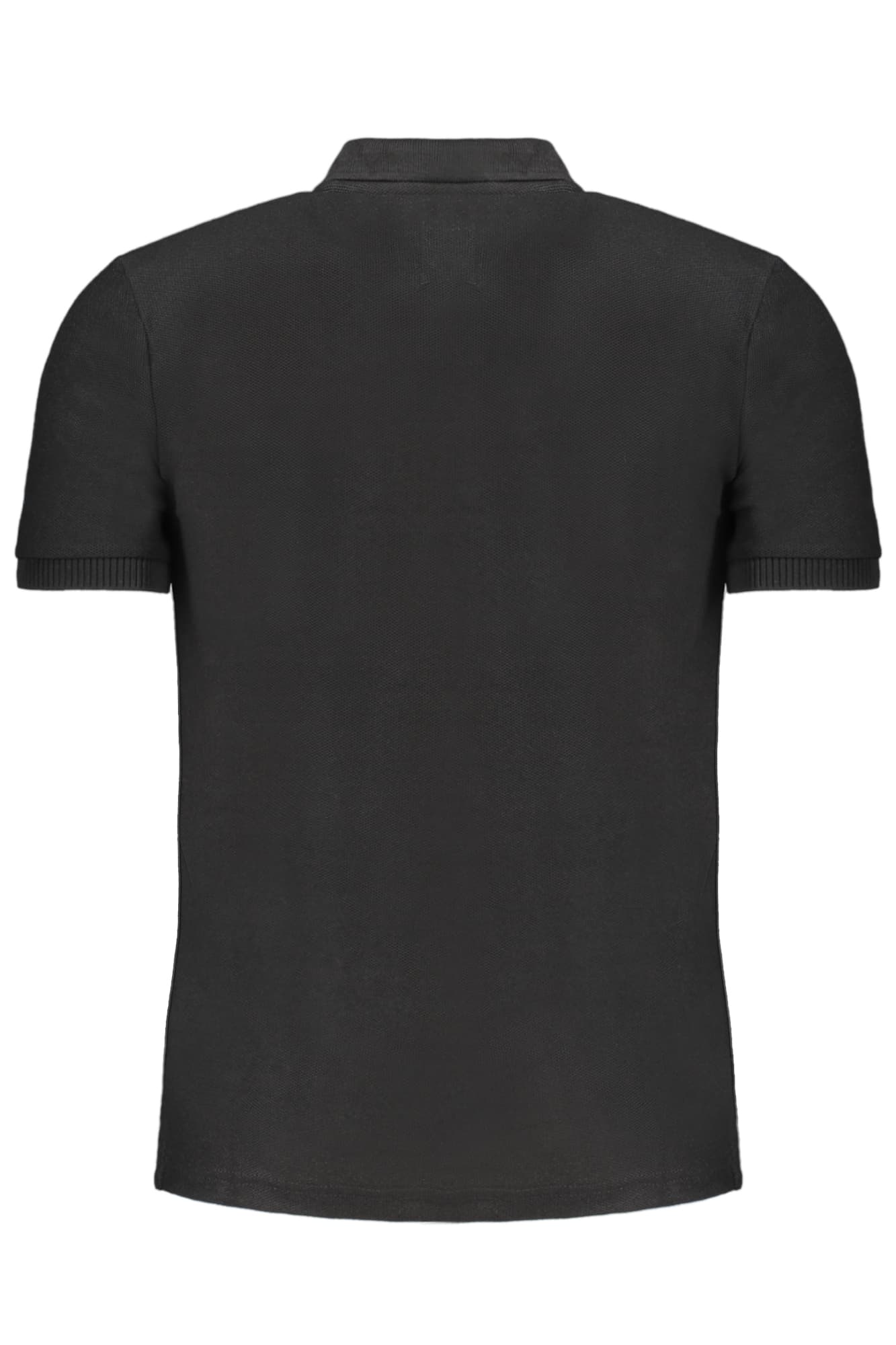 GIAN MARCO VENTURI POLO MANICHE CORTE UOMO NERO - Miniatura 2