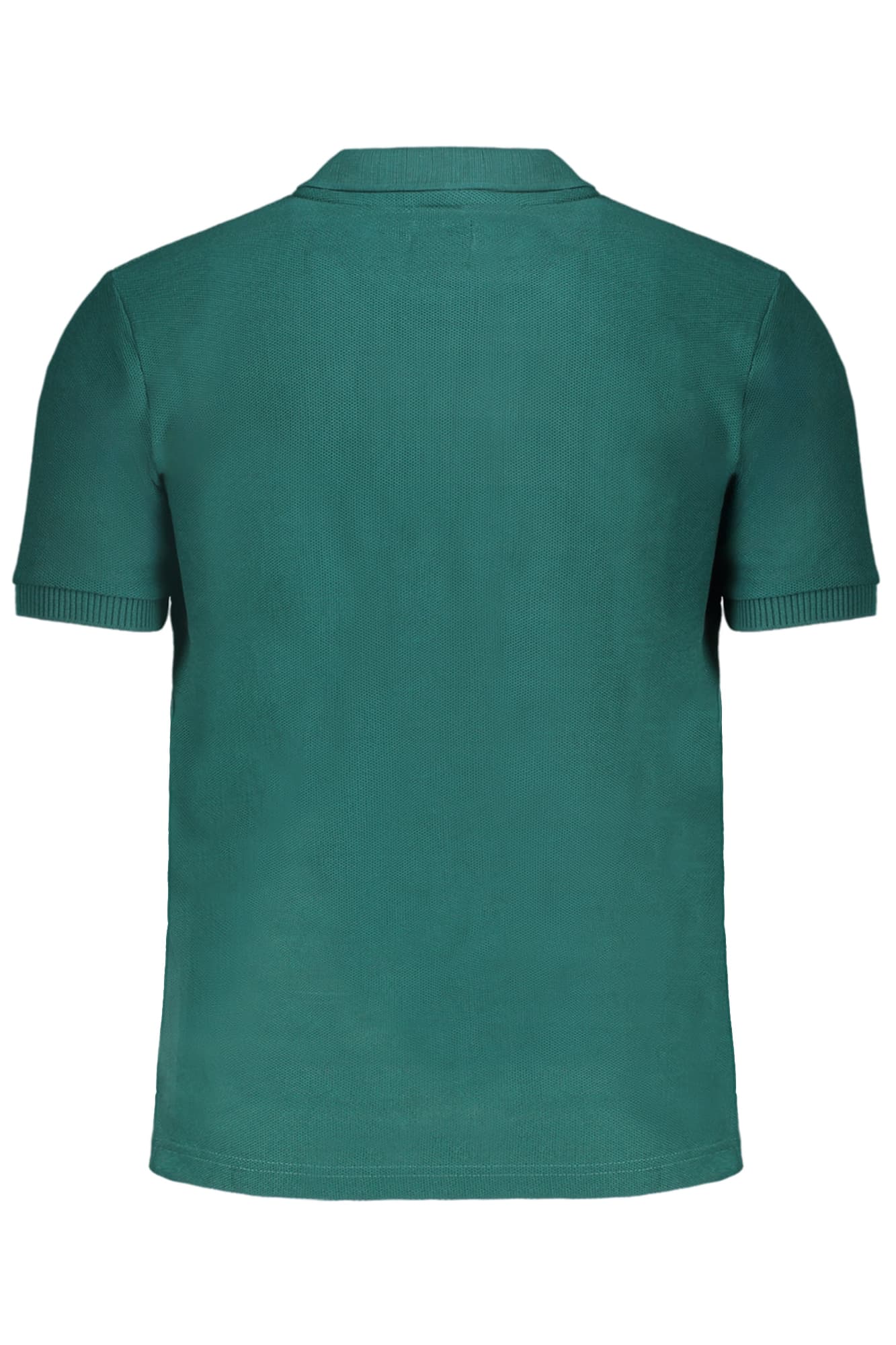 GIAN MARCO VENTURI POLO MANICHE CORTE UOMO VERDE - Miniatura 2