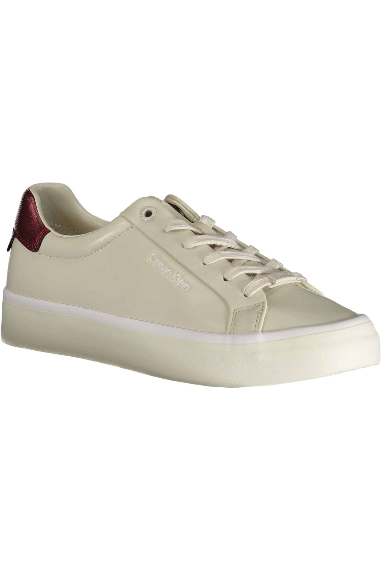 CALVIN KLEIN CALZATURA SPORTIVA DONNA BEIGE - Miniatura 2