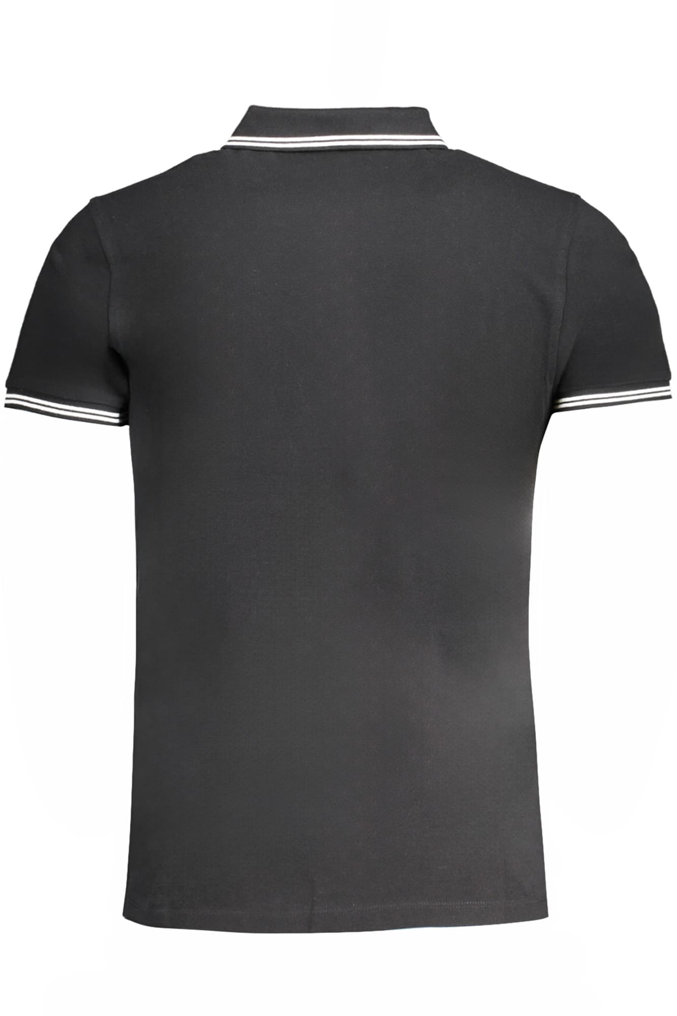 CAVALLI CLASS POLO MANICHE CORTE UOMO NERO - Miniatura 2