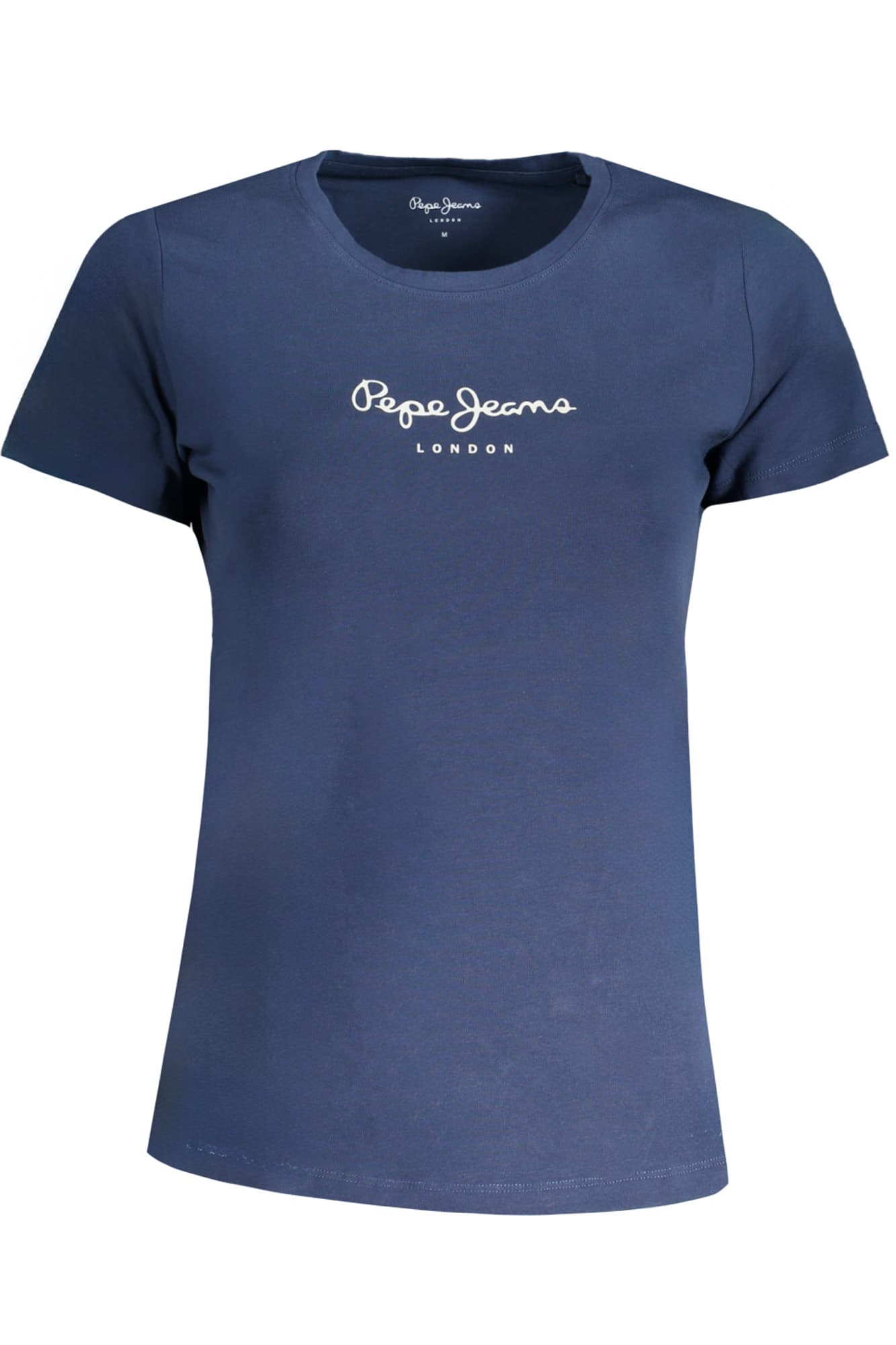 PEPE JEANS T-SHIRT MANICHE CORTE DONNA BLU - Immagine 1