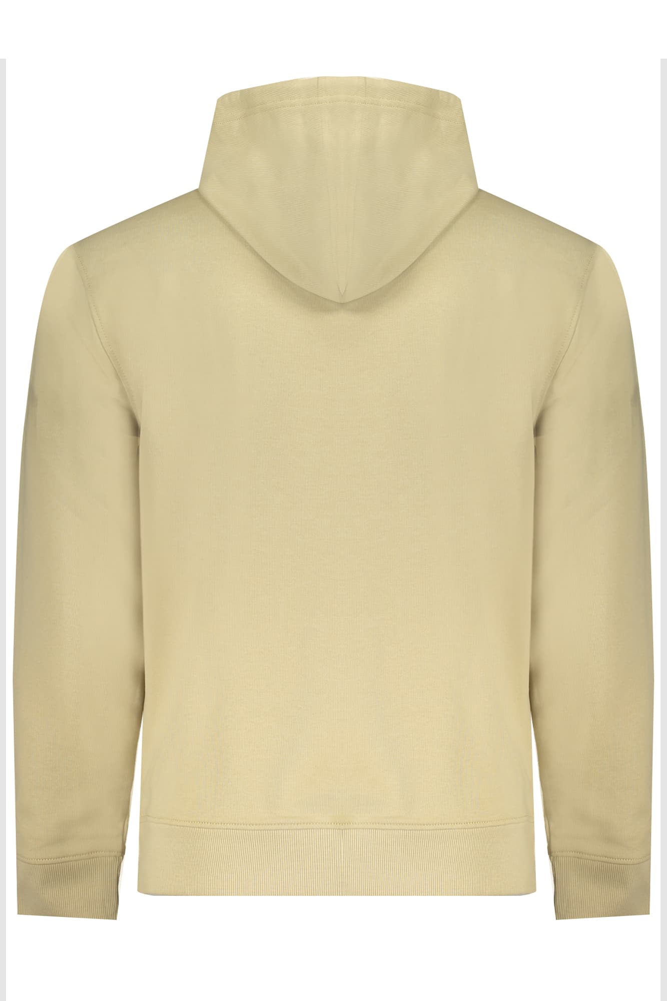 CALVIN KLEIN FELPA SENZA ZIP UOMO BEIGE - Miniatura 2