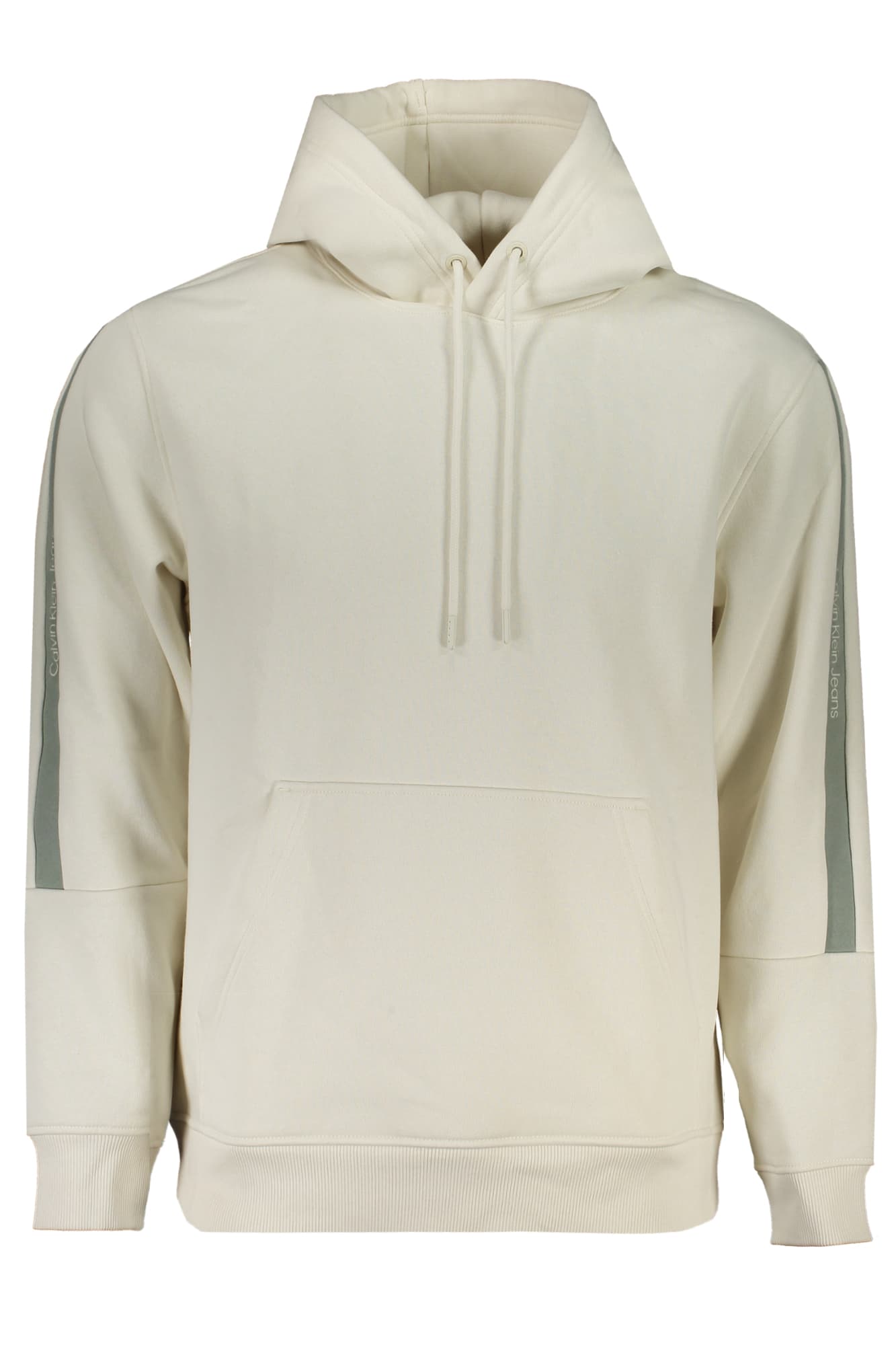 CALVIN KLEIN FELPA SENZA ZIP UOMO BIANCO - Immagine 1