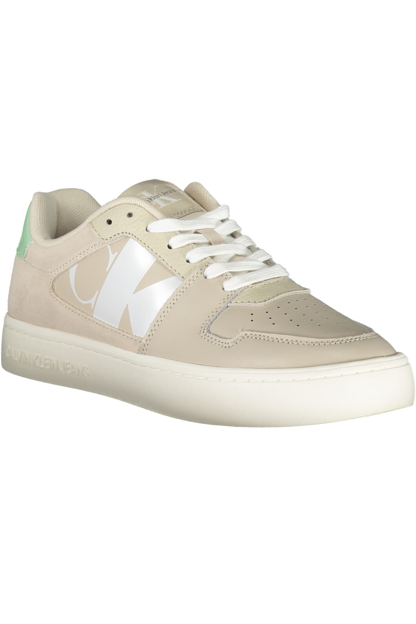 CALVIN KLEIN CALZATURA SPORTIVA DONNA BEIGE - Miniatura 2