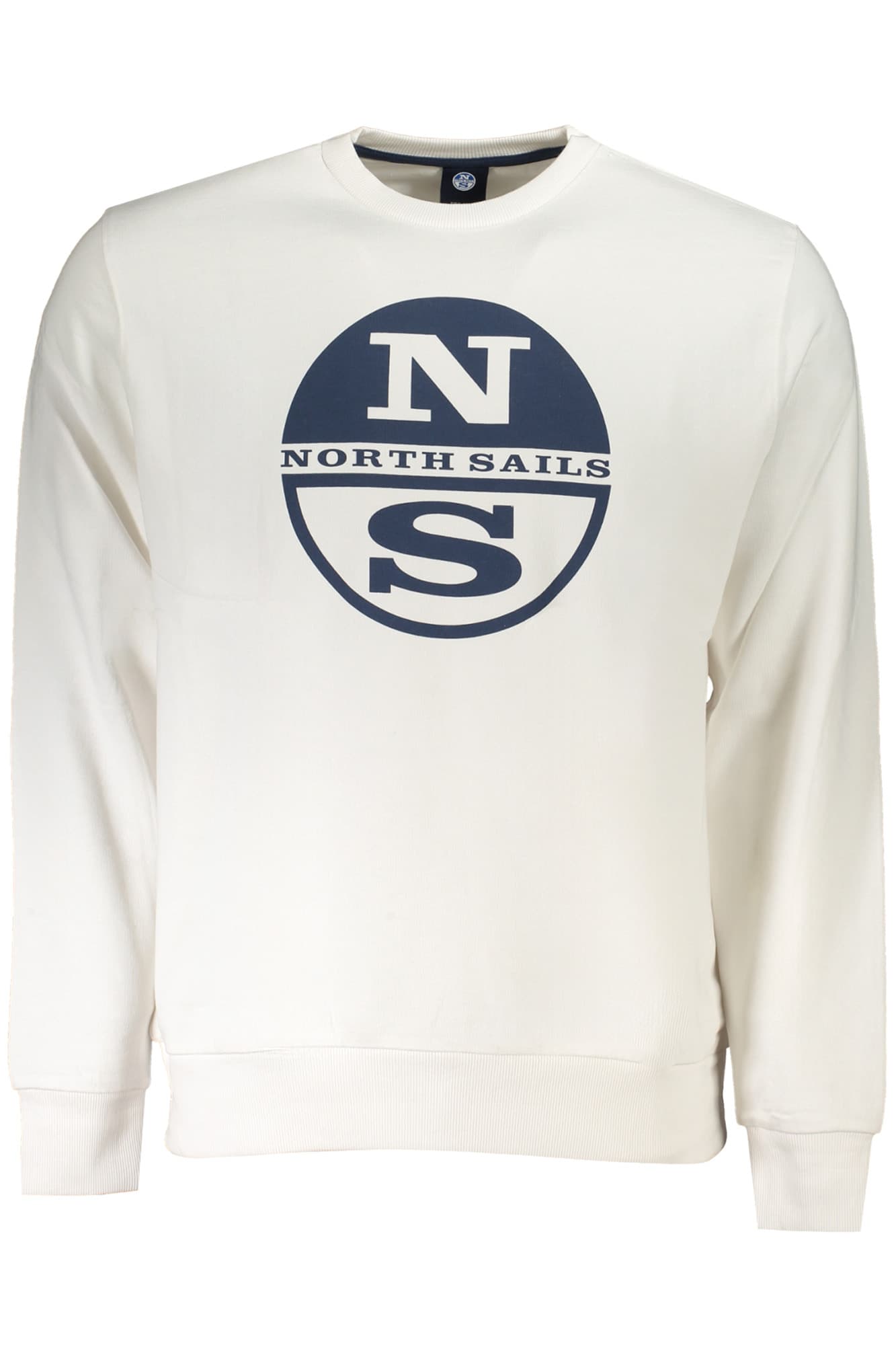 NORTH SAILS FELPA SENZA ZIP UOMO BIANCO - Immagine 1