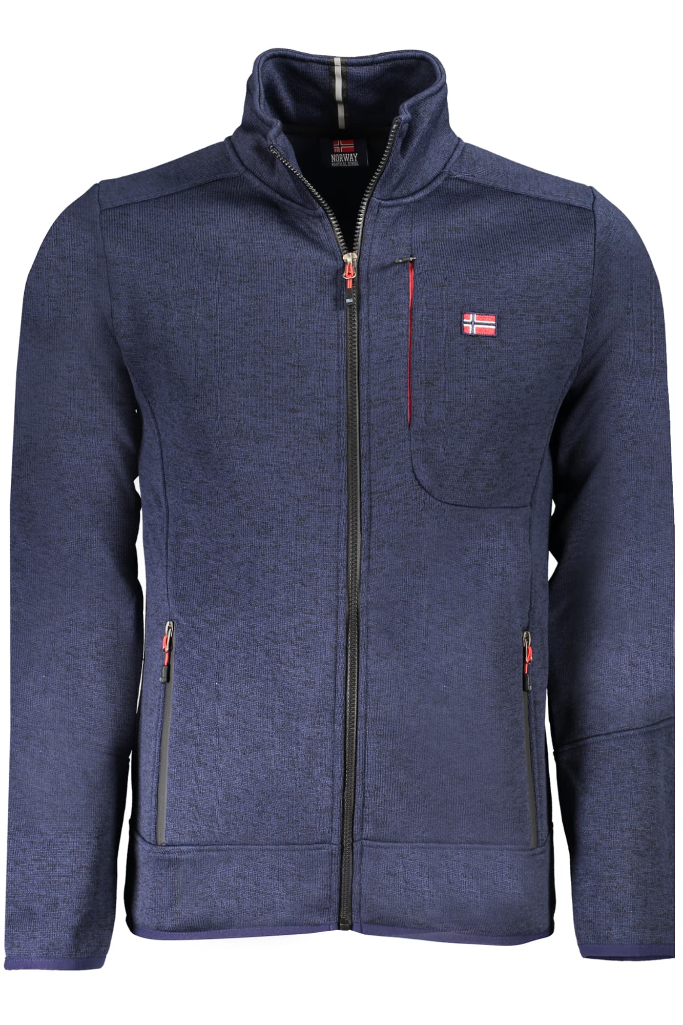 NORWAY 1963 FELPA CON ZIP UOMO BLU - Immagine principale