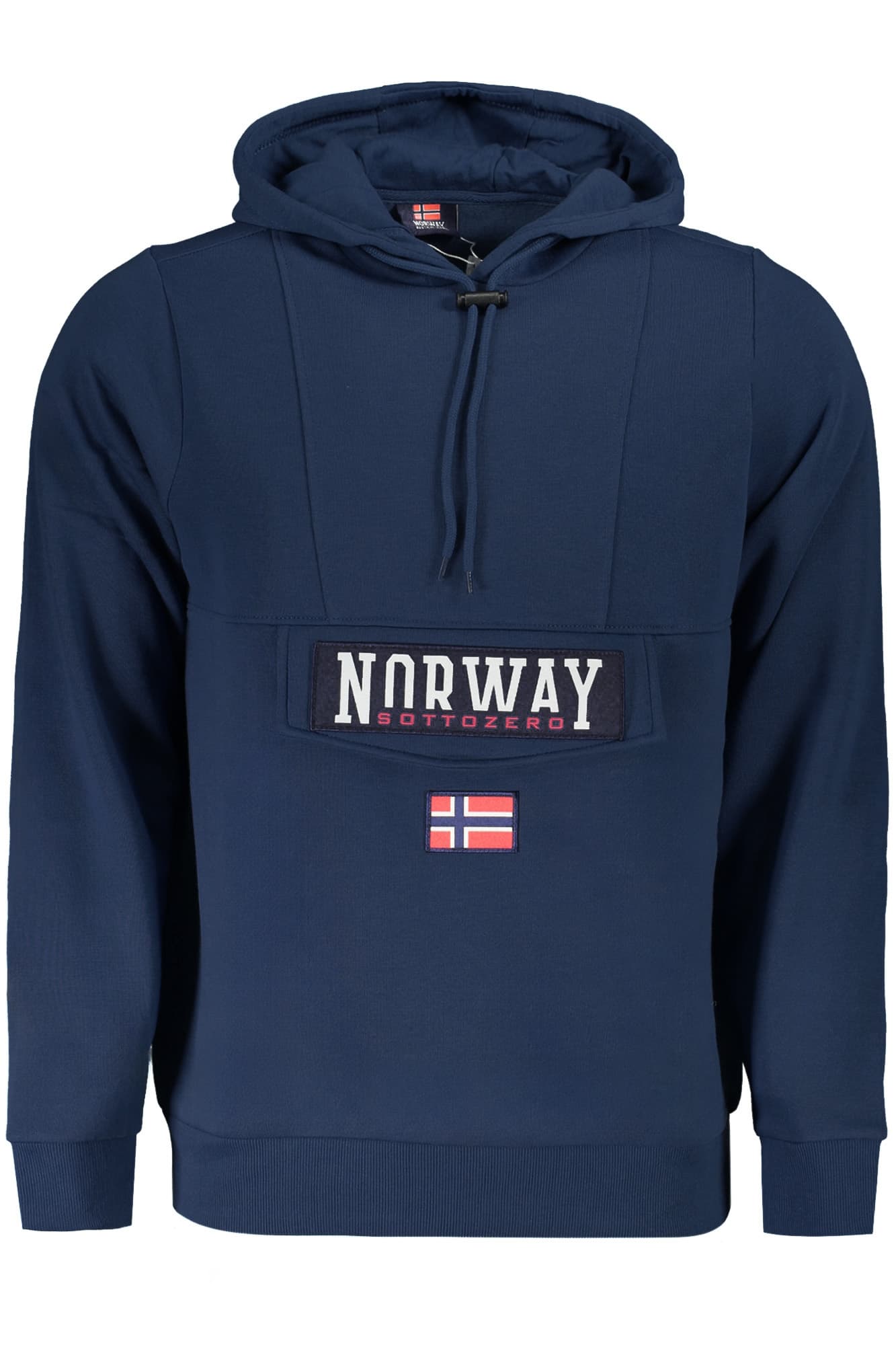 NORWAY 1963 FELPA SENZA ZIP UOMO BLU - Immagine 1