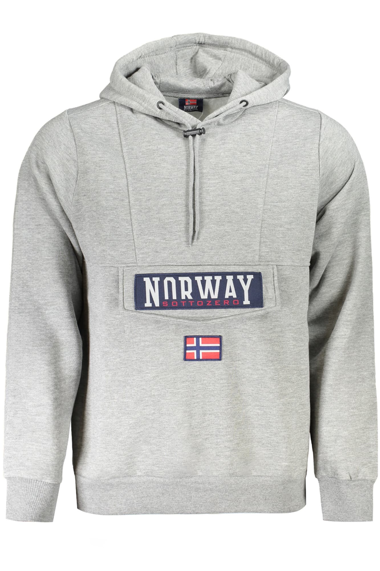 NORWAY 1963 FELPA SENZA ZIP UOMO GRIGIO - Immagine principale