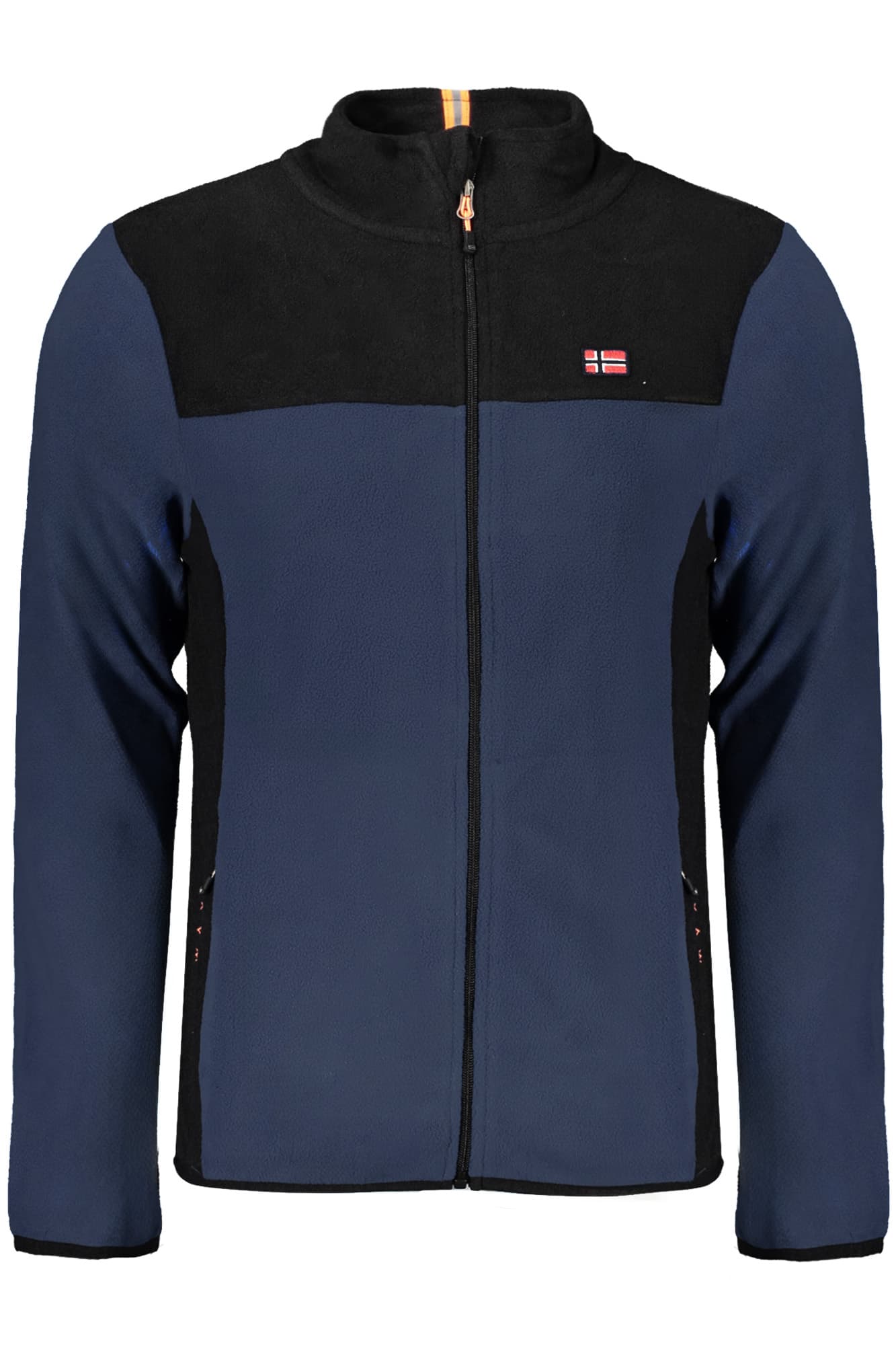 NORWAY 1963 FELPA CON ZIP UOMO BLU - Immagine 1