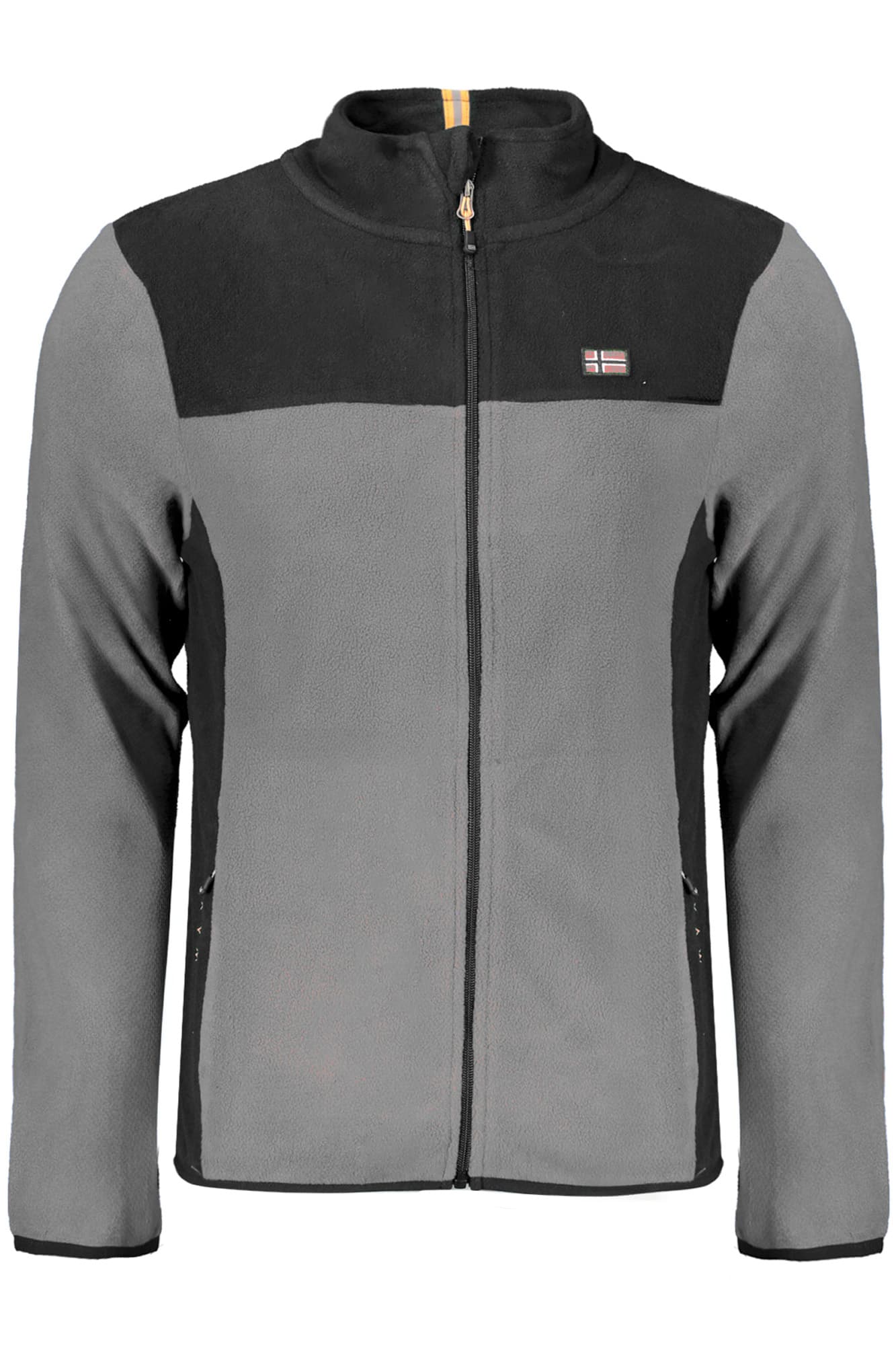 NORWAY 1963 FELPA CON ZIP UOMO GRIGIO - Immagine 1