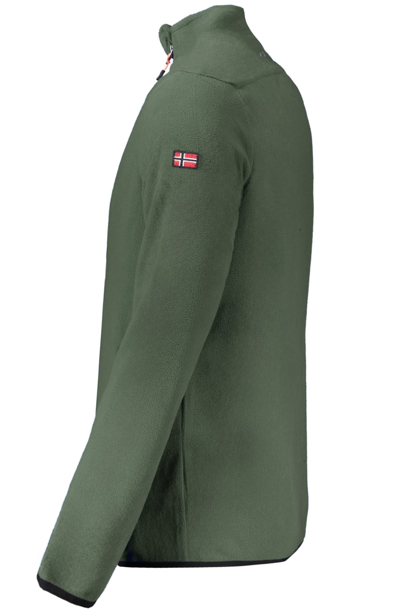 NORWAY 1963 FELPA CON ZIP UOMO VERDE - Miniatura 3