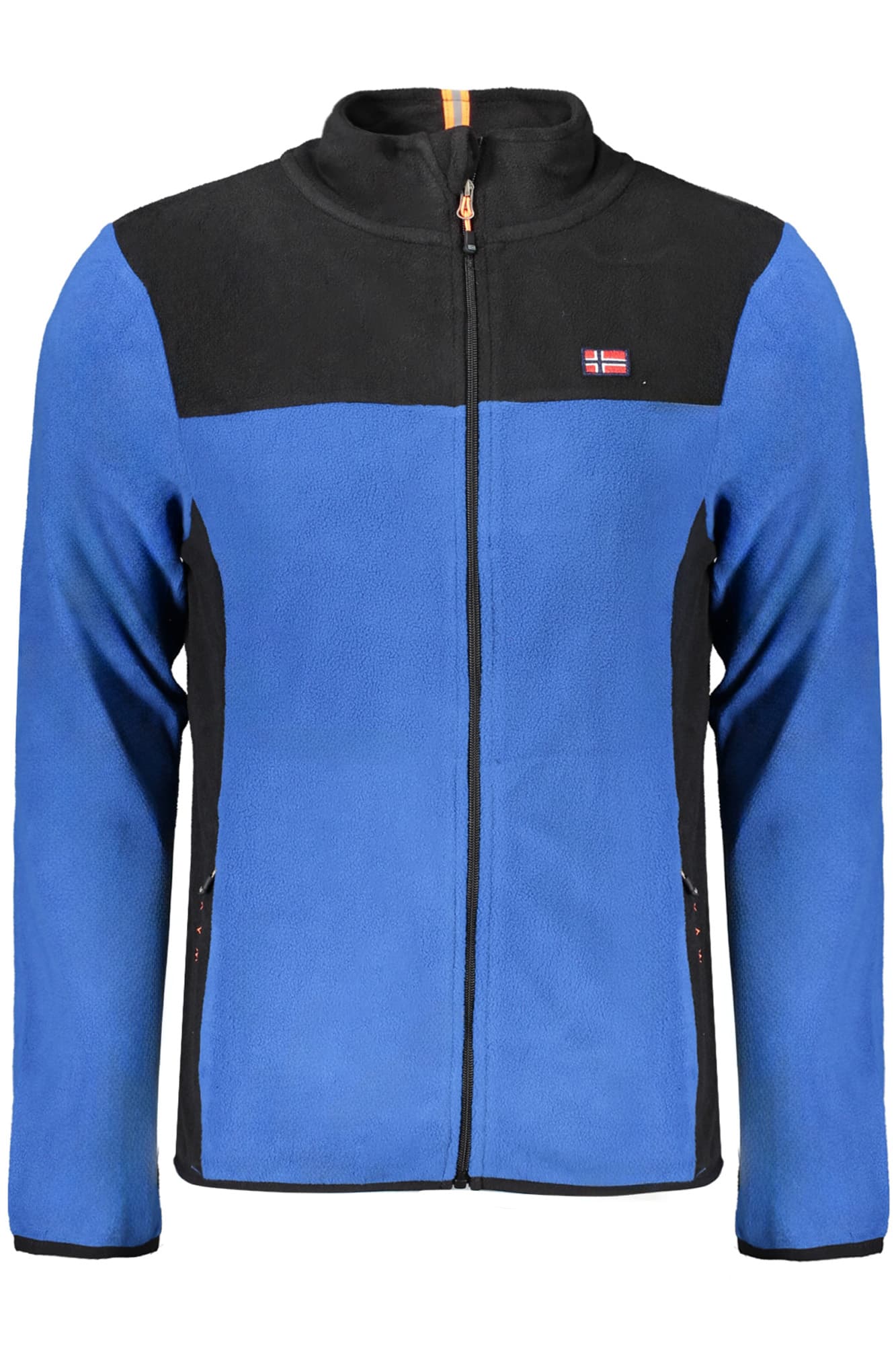 NORWAY 1963 FELPA CON ZIP UOMO BLU - Immagine 1