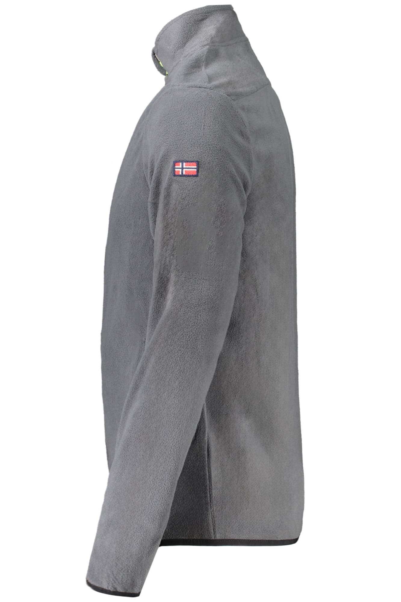 NORWAY 1963 FELPA CON ZIP UOMO GRIGIO - Miniatura 3