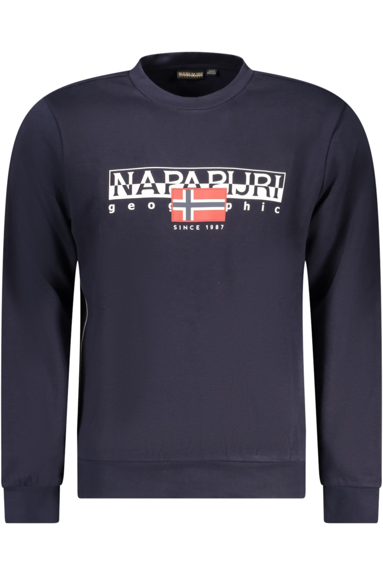 NAPAPIJRI FELPA SENZA ZIP UOMO BLU - Immagine 1