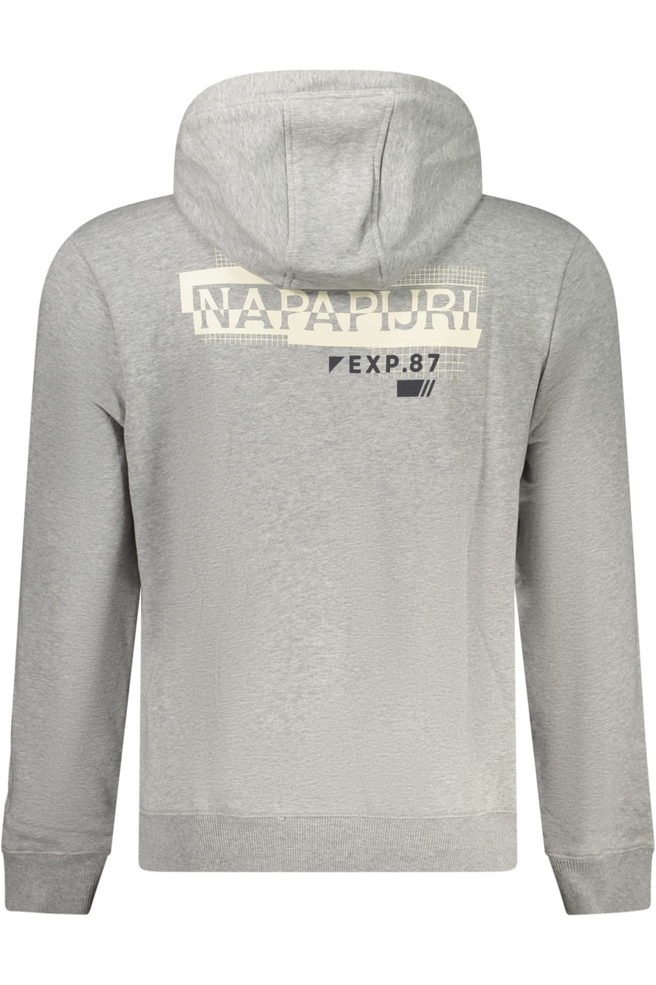 NAPAPIJRI FELPA SENZA ZIP UOMO GRIGIO - Miniatura 2