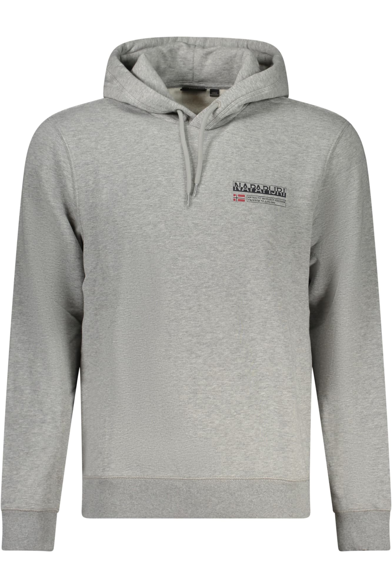 NAPAPIJRI FELPA SENZA ZIP UOMO GRIGIO - Immagine 1