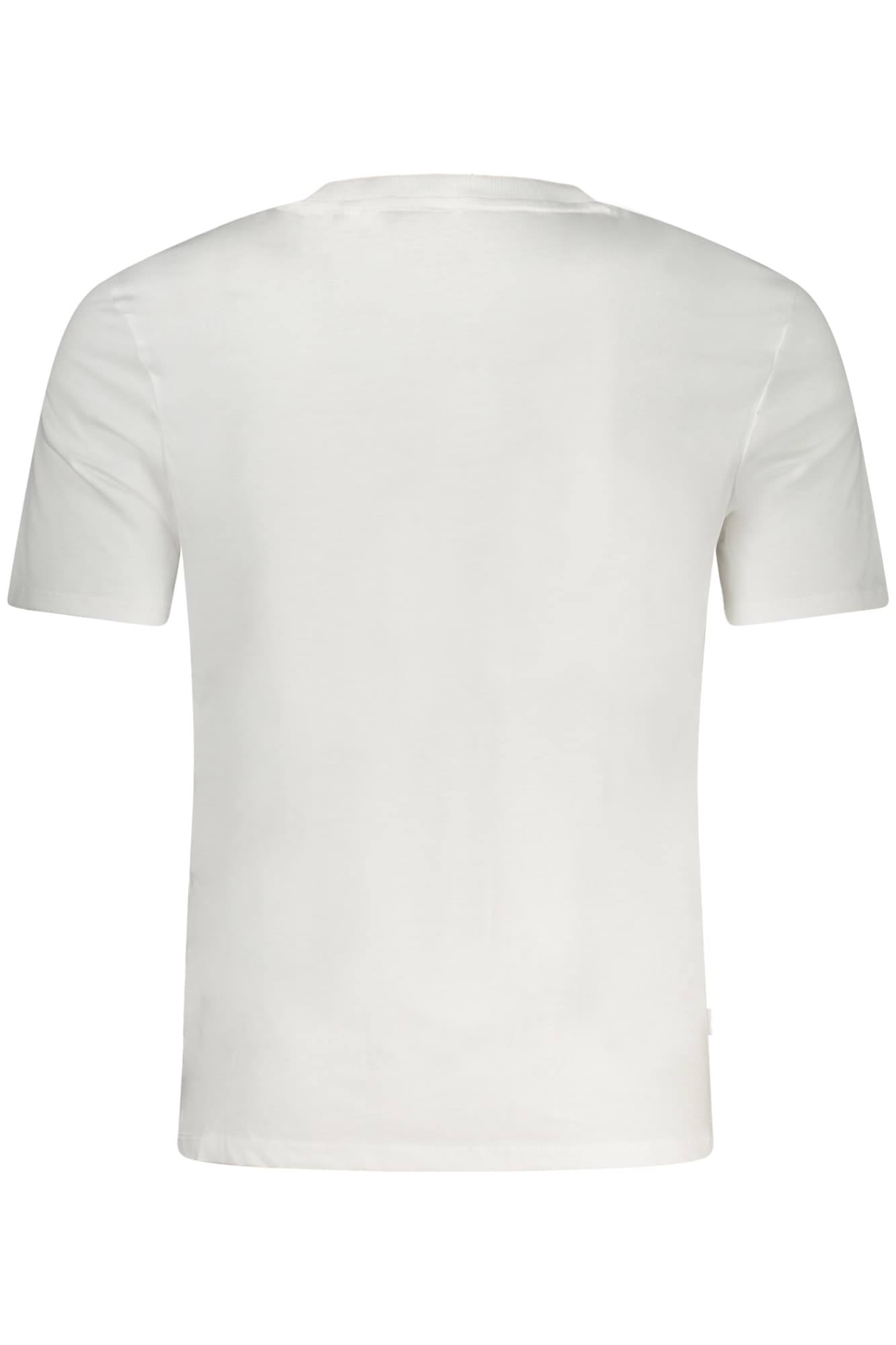GUESS JEANS T-SHIRT MANICHE CORTE UOMO BIANCO - Miniatura 2