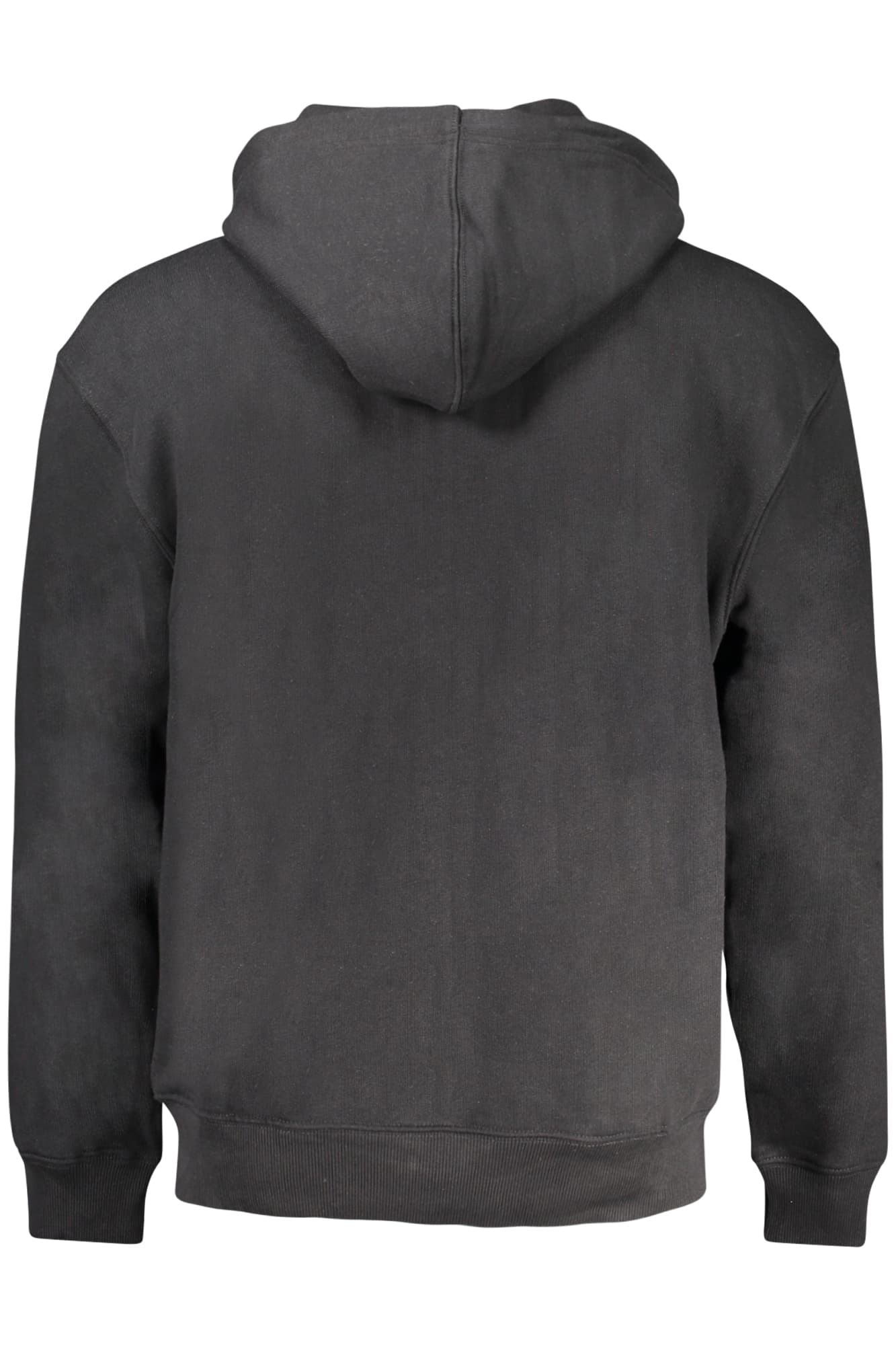 GUESS JEANS FELPA CON ZIP UOMO NERO - Miniatura 2