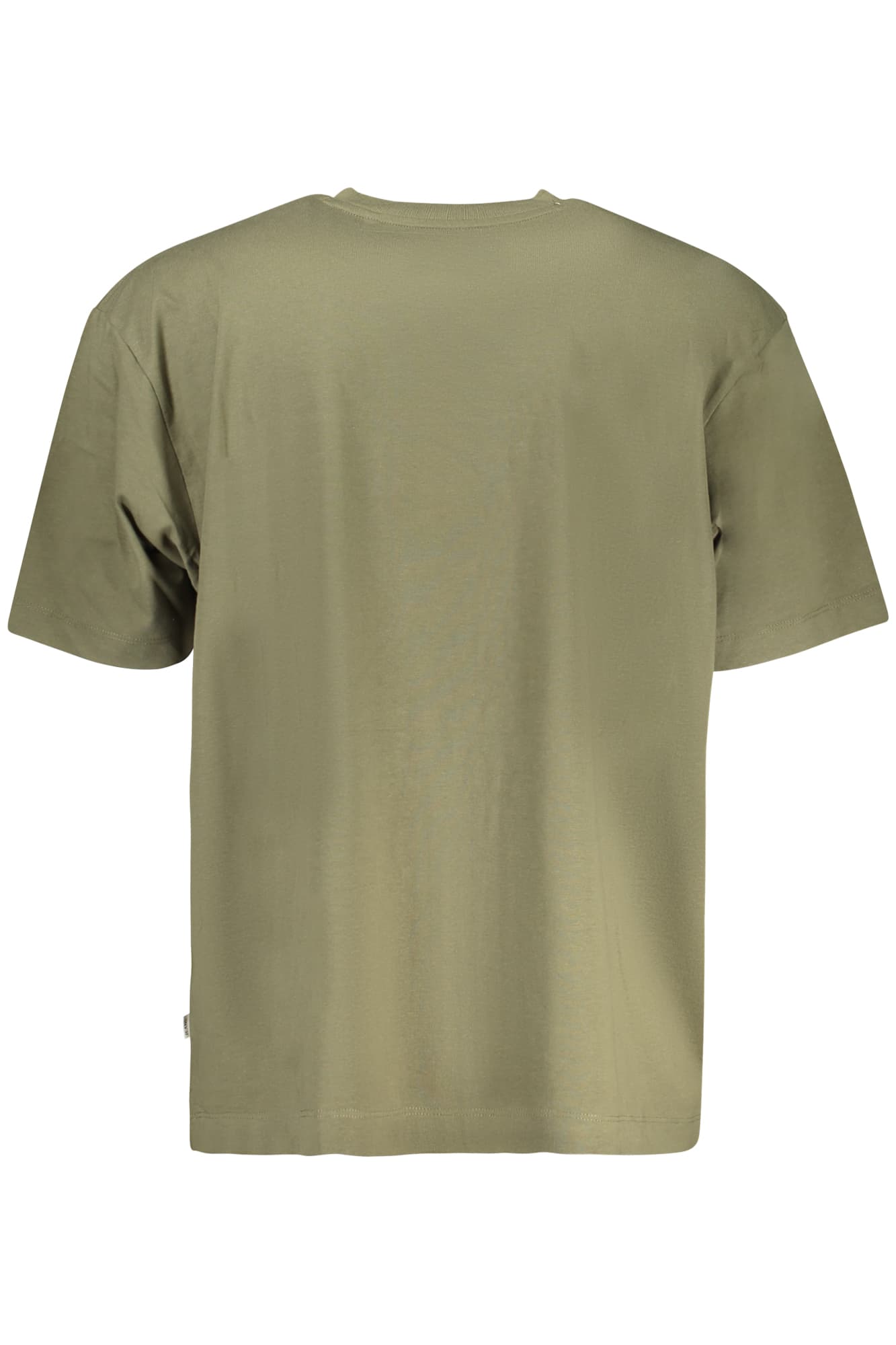 GUESS JEANS T-SHIRT MANICHE CORTE UOMO VERDE - Miniatura 2