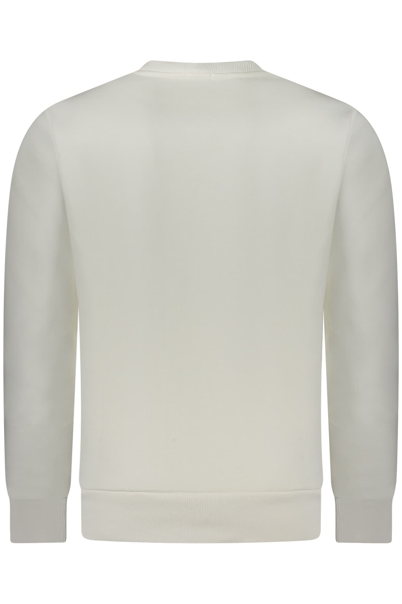 RIFLE FELPA SENZA ZIP UOMO BIANCO - Miniatura 2