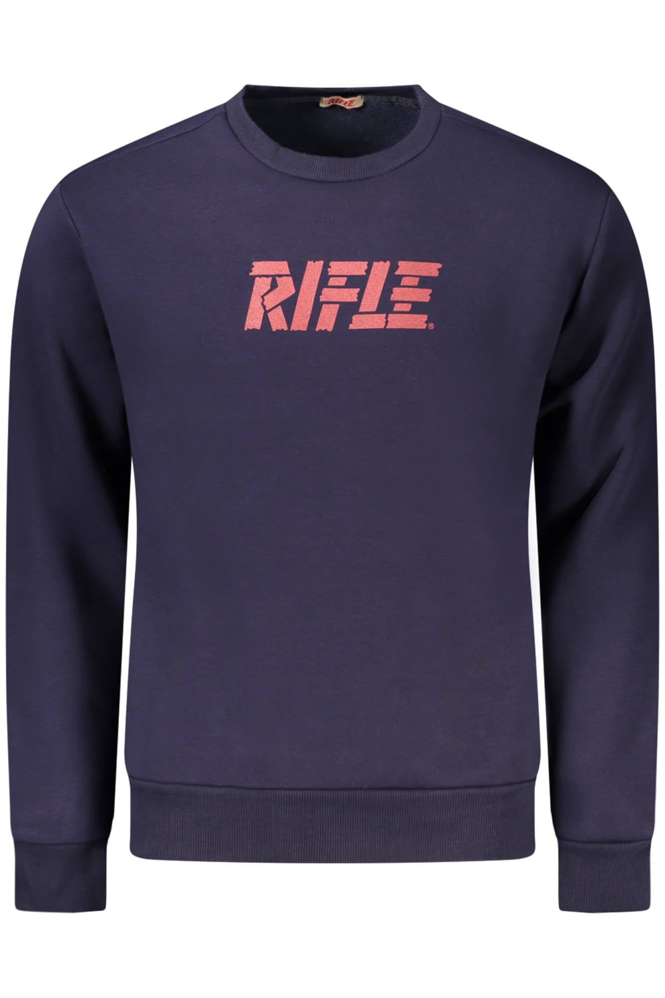 RIFLE FELPA SENZA ZIP UOMO BLU - Immagine 1