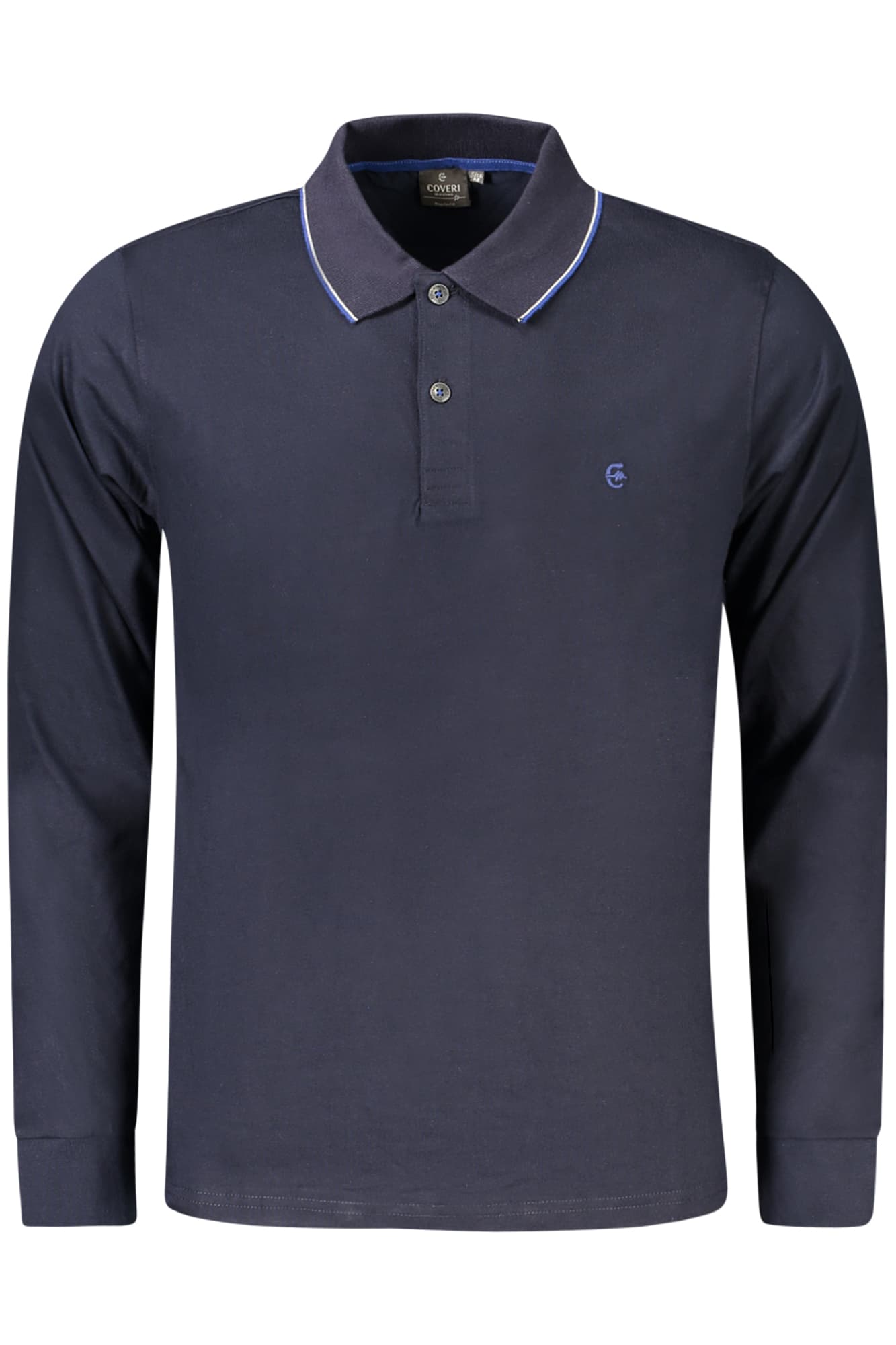 COVERI MOVING POLO MANICHE LUNGHE UOMO BLU - Immagine 1