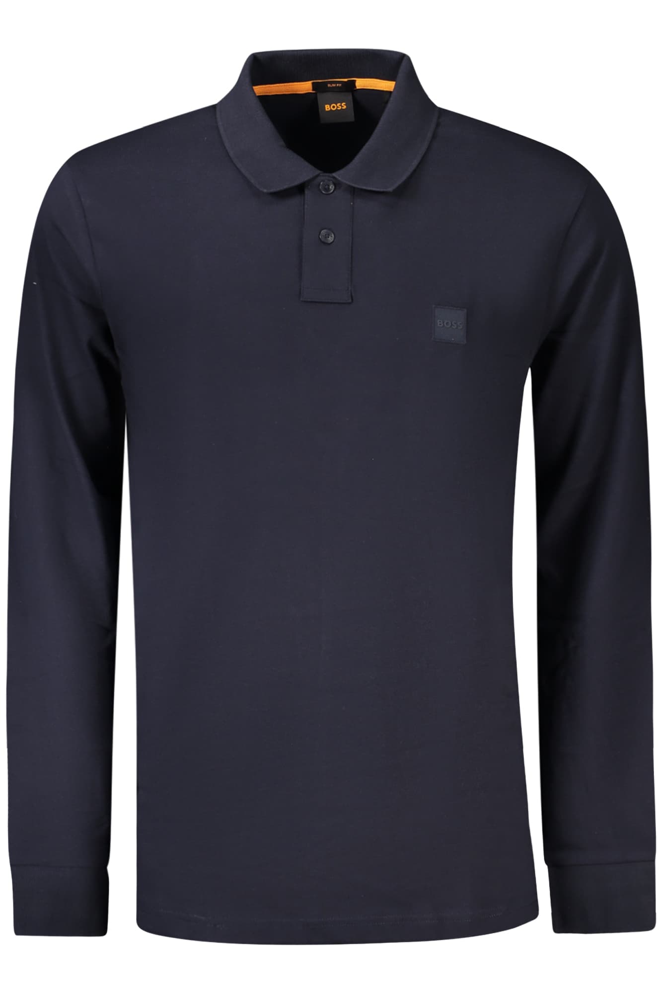 HUGO BOSS POLO MANICHE LUNGHE UOMO BLU - Immagine 1