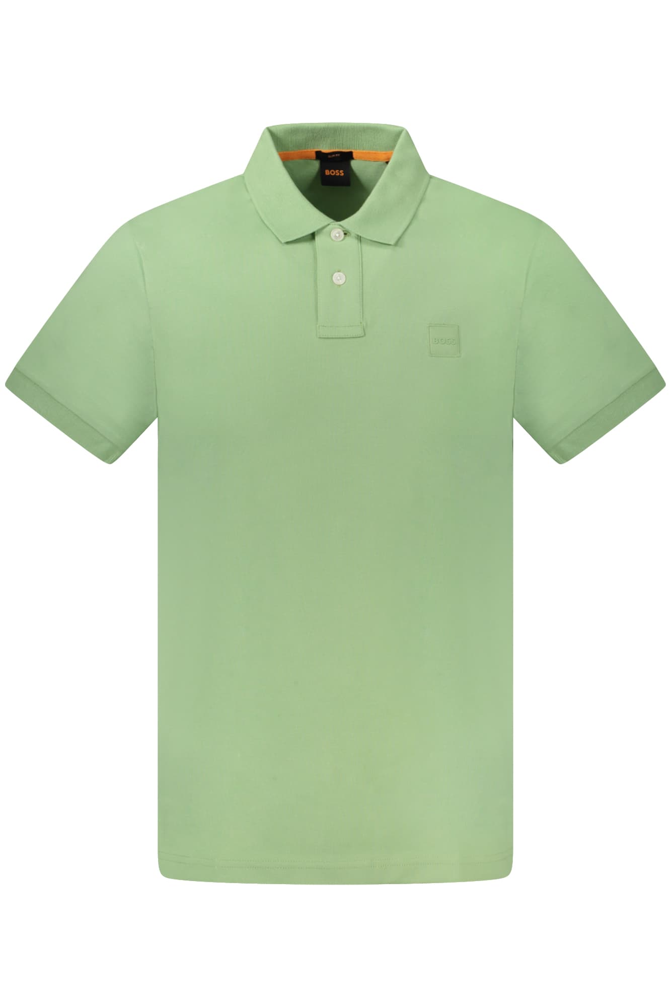 HUGO BOSS POLO MANICHE CORTE UOMO VERDE - Immagine 1