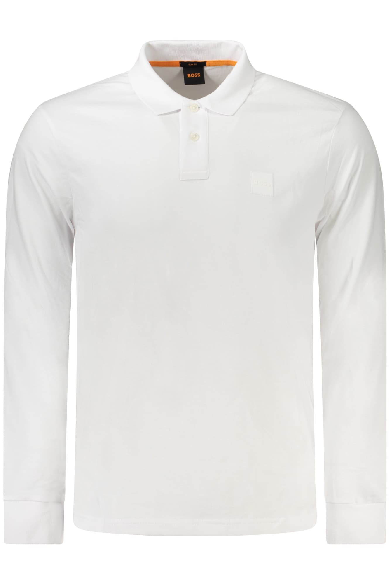 HUGO BOSS POLO MANICHE LUNGHE UOMO BIANCO - Immagine 1