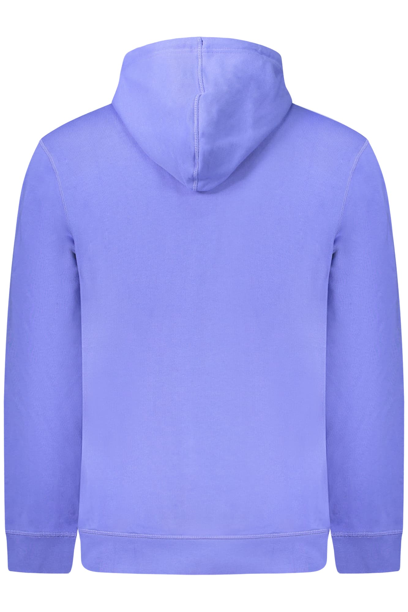 HUGO BOSS FELPA SENZA ZIP UOMO BLU - Miniatura 2