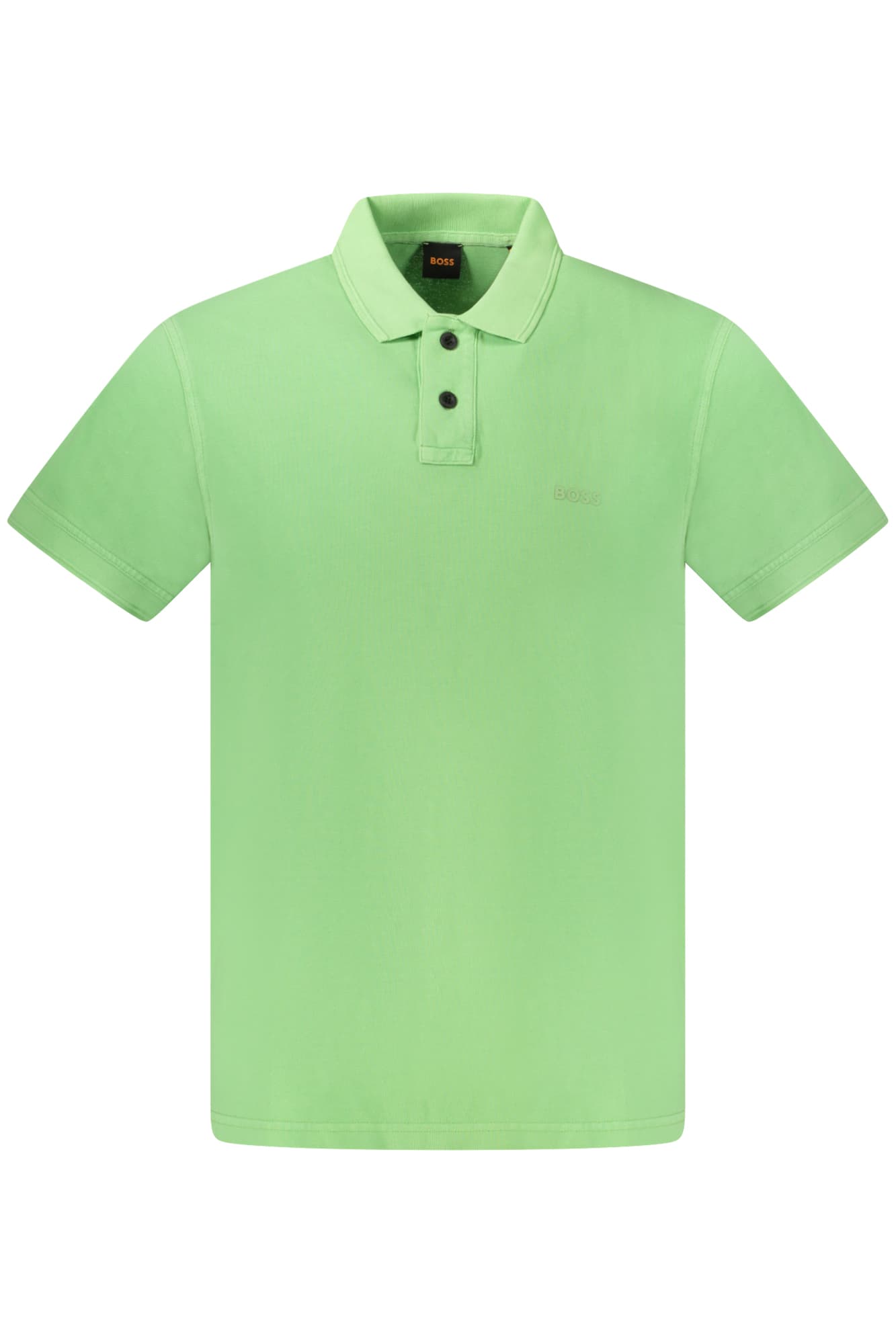 HUGO BOSS POLO MANICHE CORTE UOMO VERDE - Immagine 1