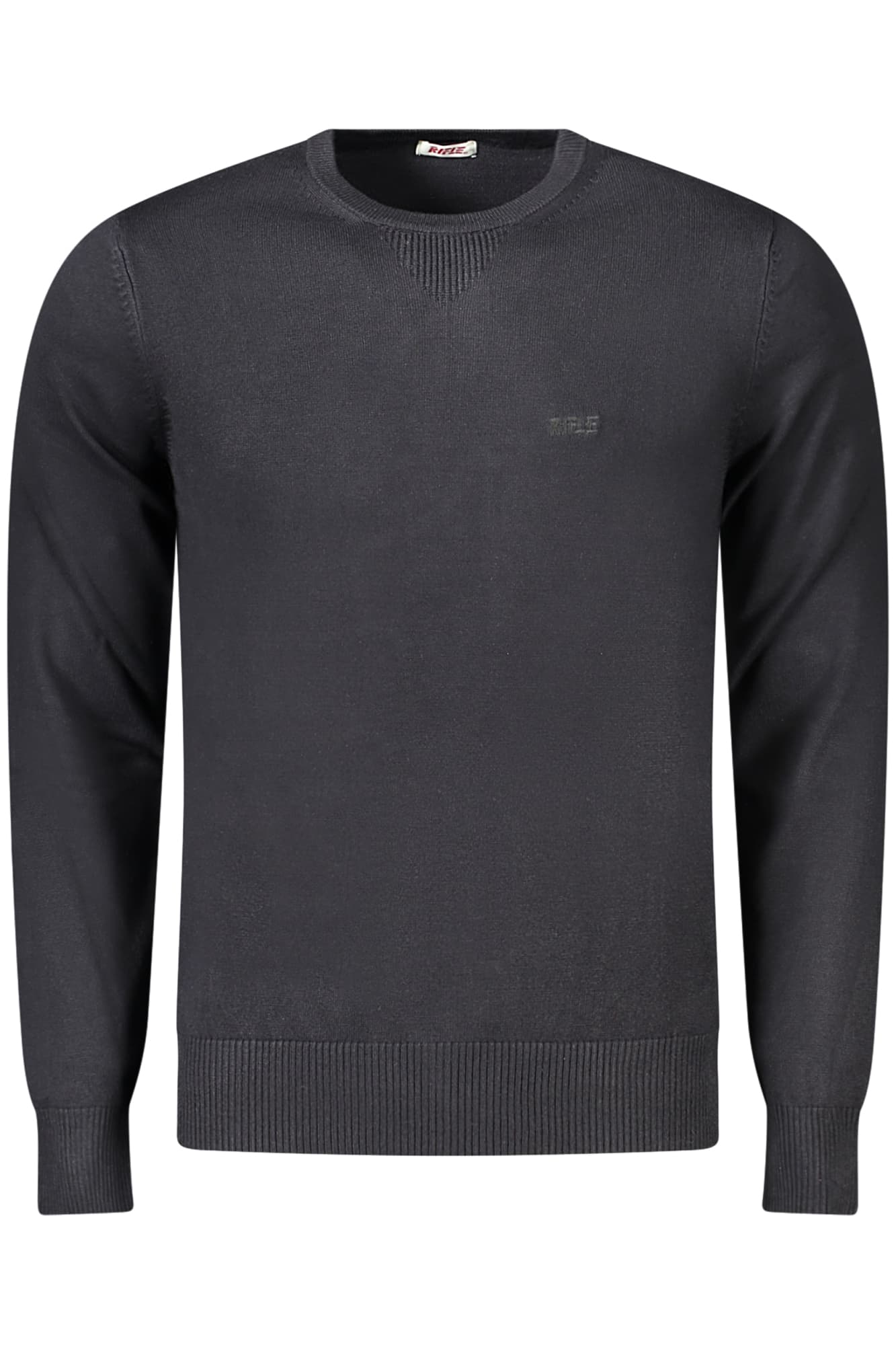 RIFLE MAGLIA UOMO NERO - Immagine 1