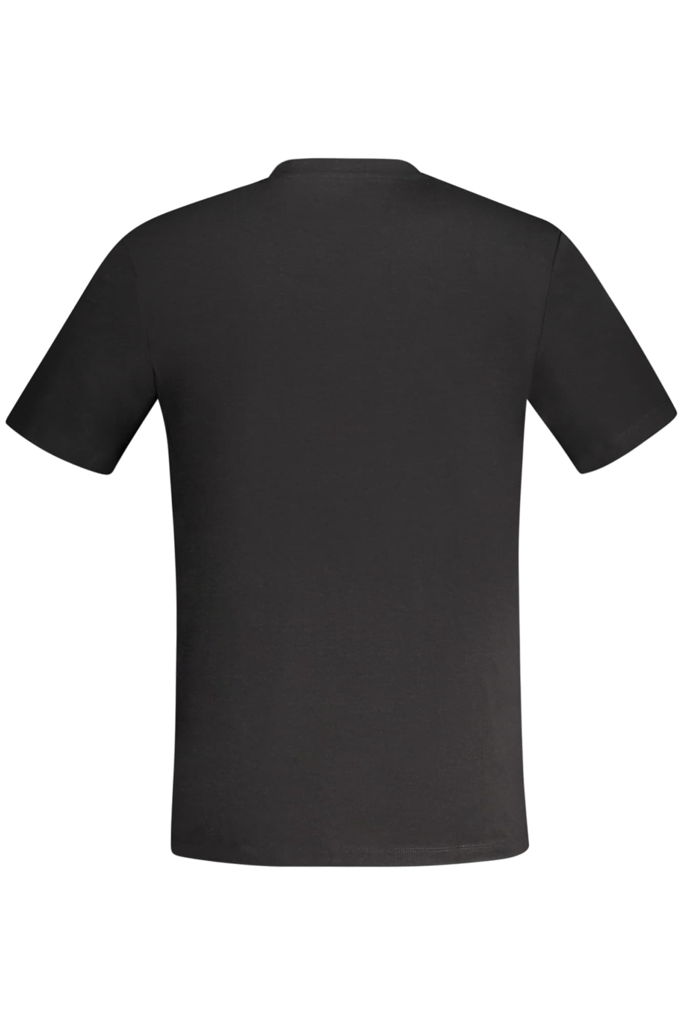 GUESS JEANS T-SHIRT MANICHE CORTE UOMO NERO - Miniatura 2