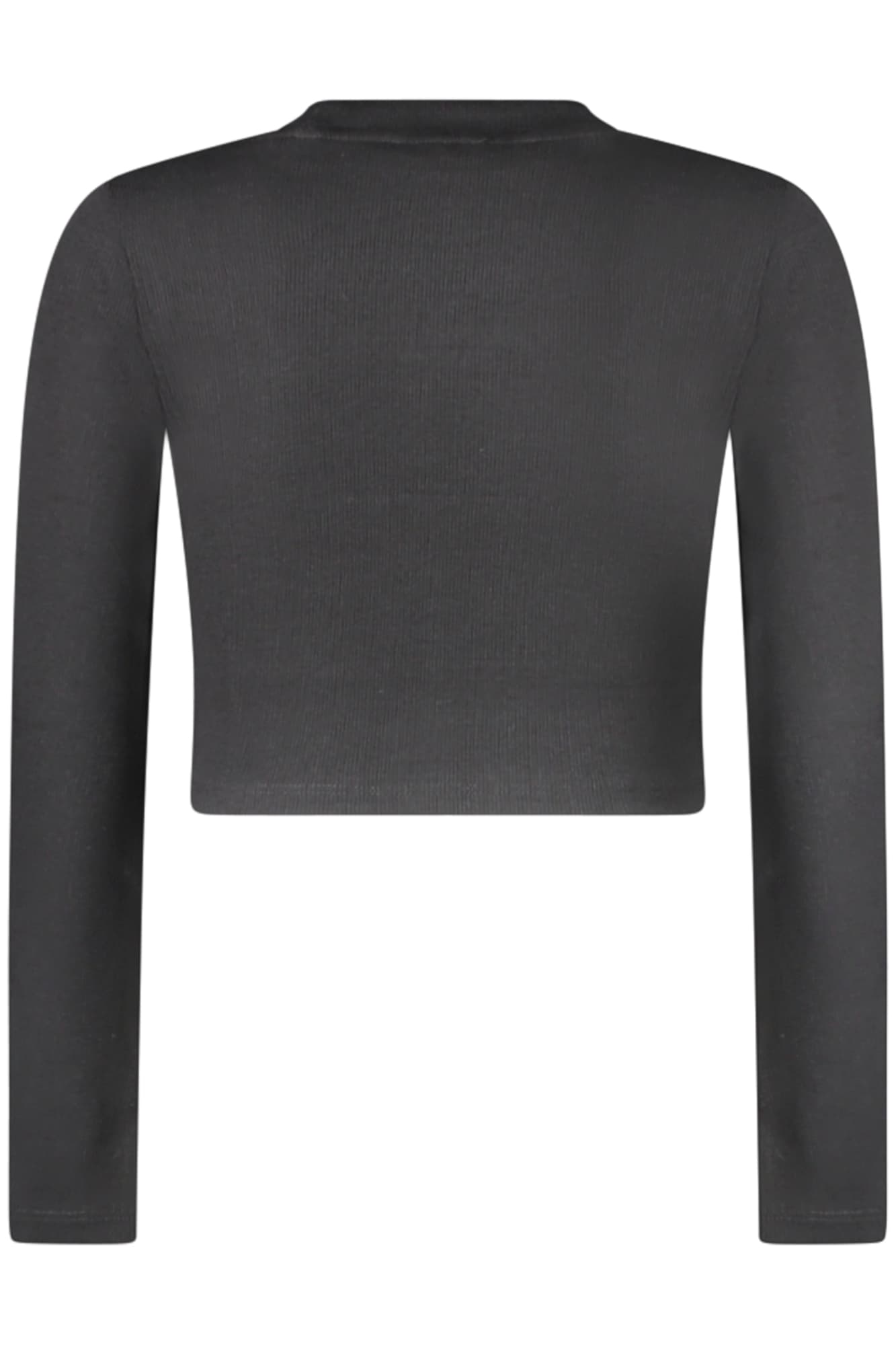 GUESS JEANS T-SHIRT MANICHE LUNGHE BAMBINA NERO - Miniatura 2