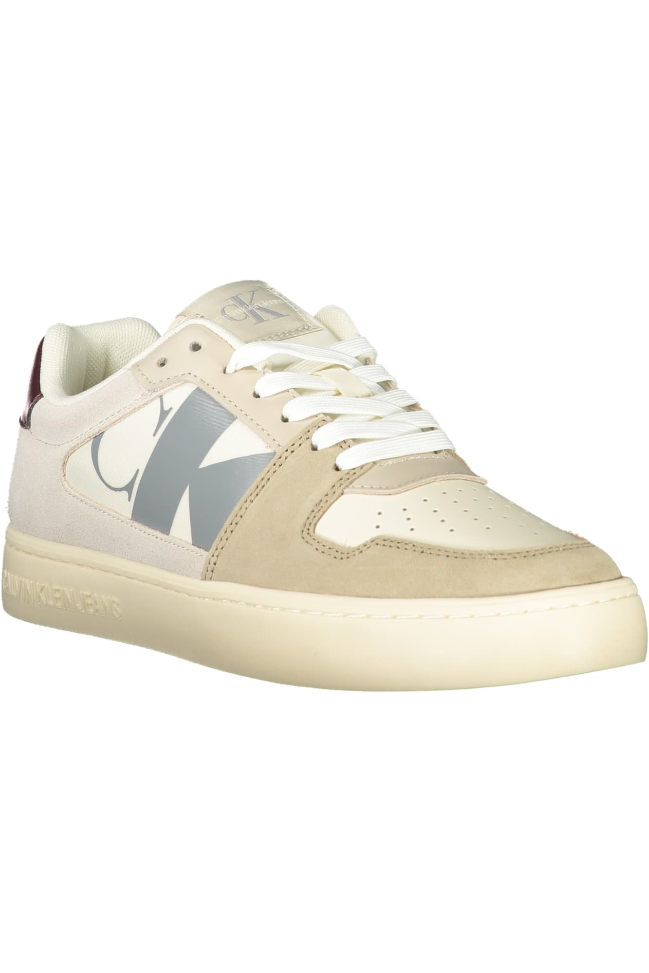CALVIN KLEIN CALZATURA SPORTIVA UOMO BEIGE - Miniatura 2