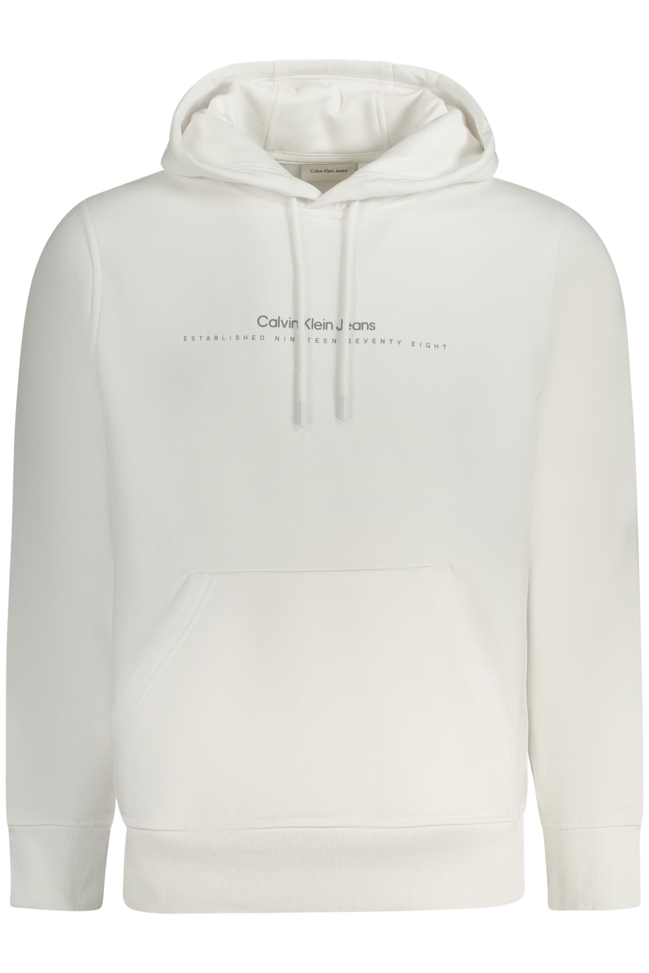 CALVIN KLEIN FELPA SENZA ZIP UOMO BIANCO - Immagine principale