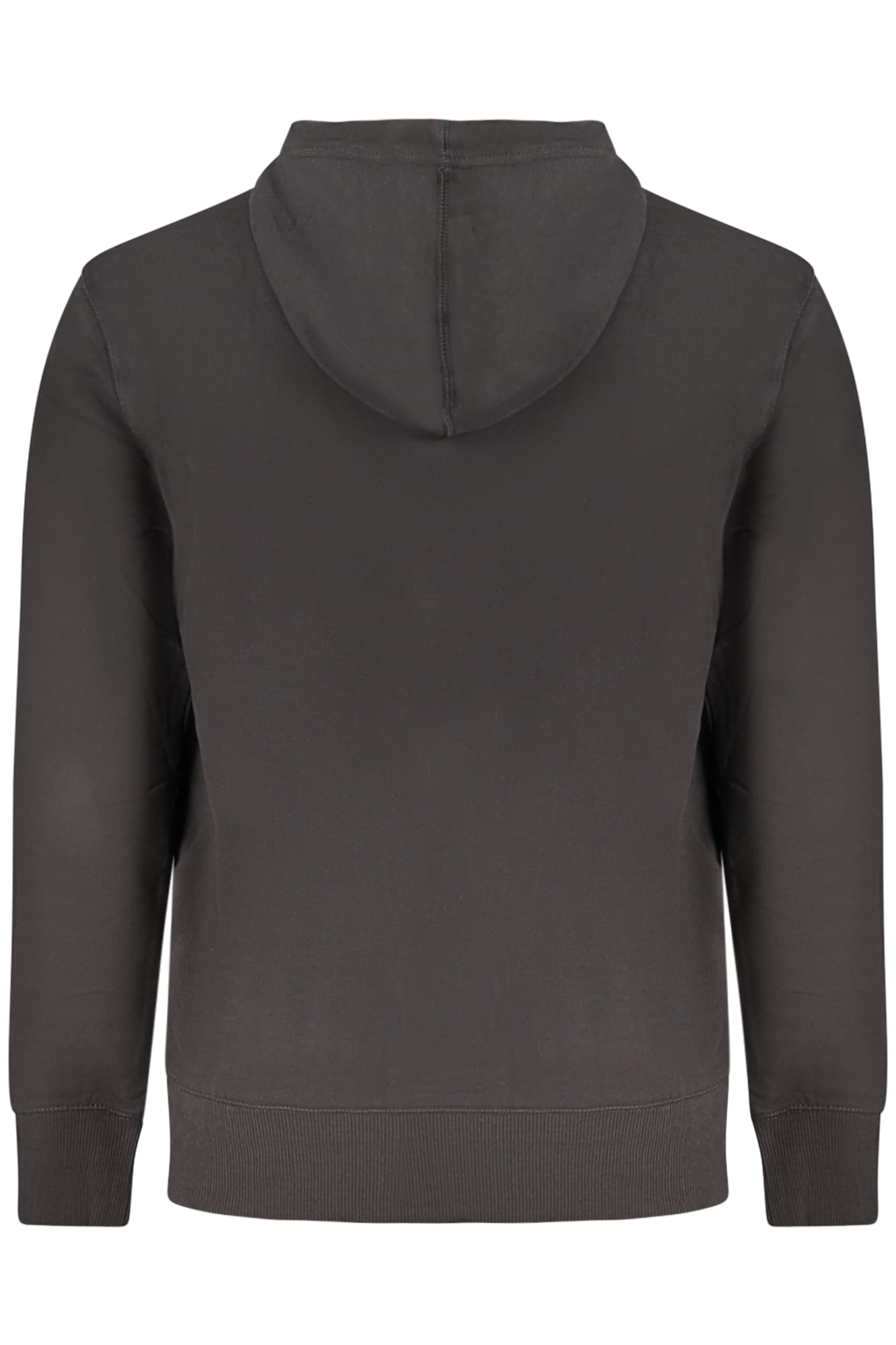 CALVIN KLEIN FELPA SENZA ZIP UOMO NERO - Miniatura 2